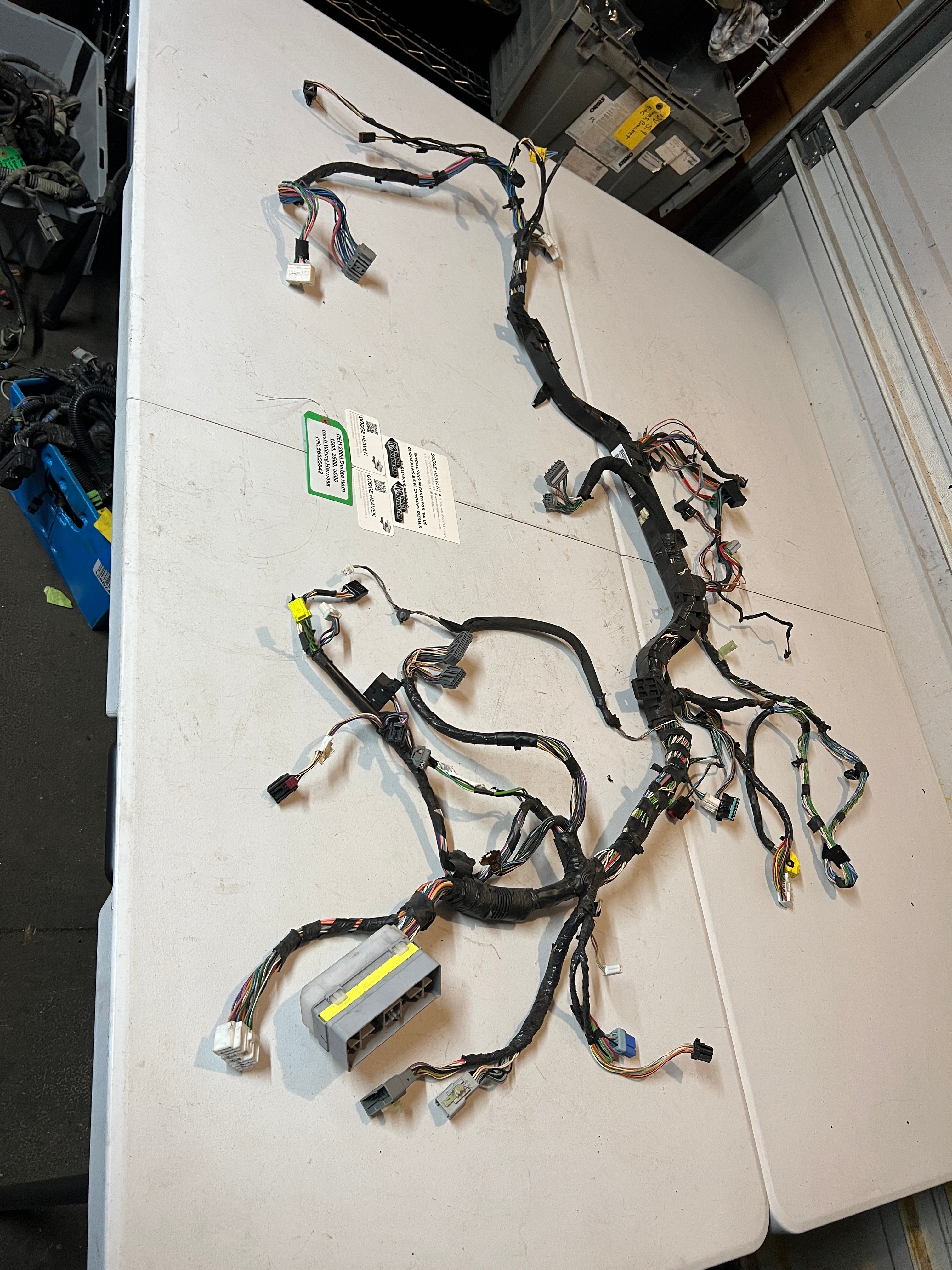 2008-2008 Dodge Ram 1500 2500 3500 Dash Wiring Harness