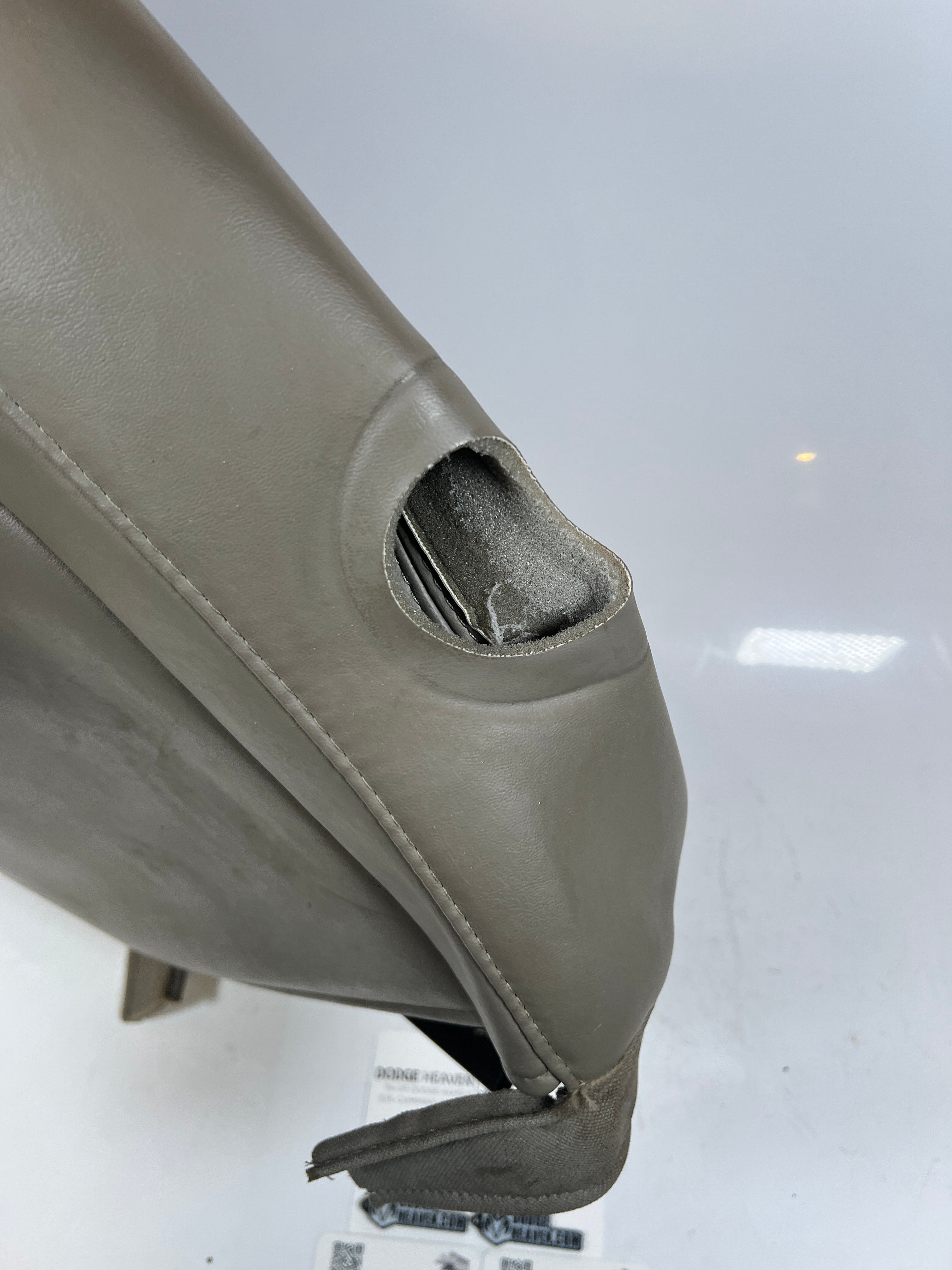 2006-2009 Dodge Ram 1500-3500 Passenger Seat Back Upholstery Leather Tan