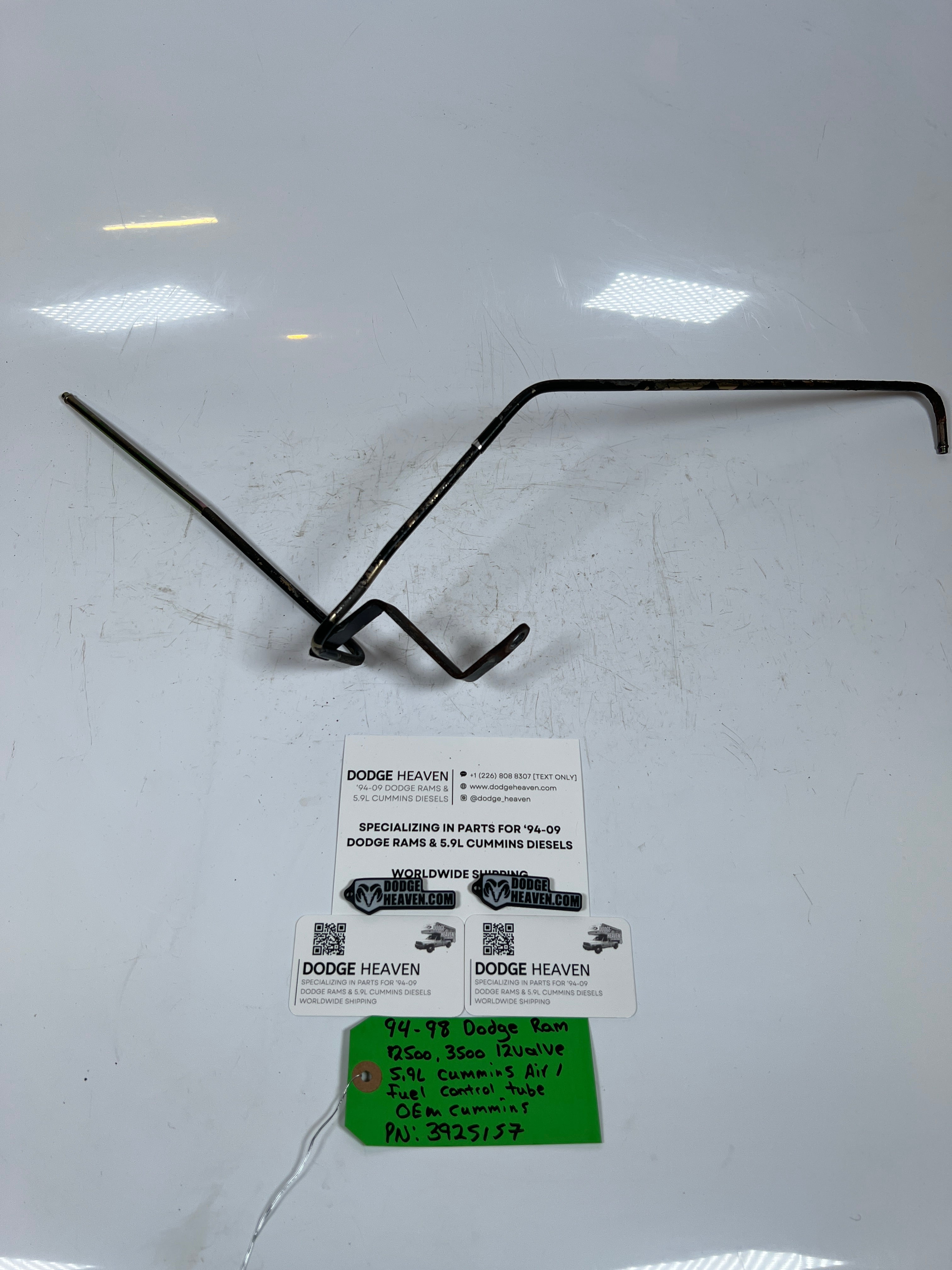 1994-1998 Dodge Ram 12 Valve 5.9L Cummins Air / Fuel Control Tube