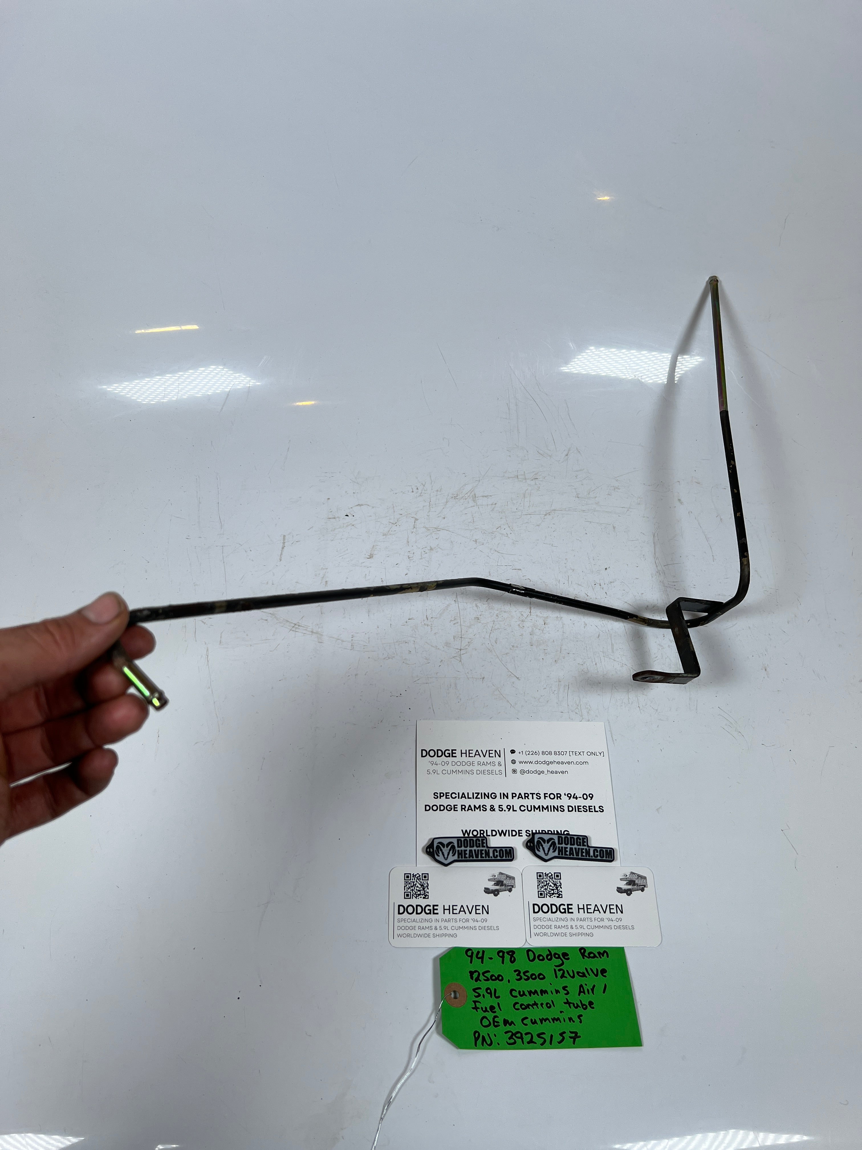 1994-1998 Dodge Ram 12 Valve 5.9L Cummins Air / Fuel Control Tube