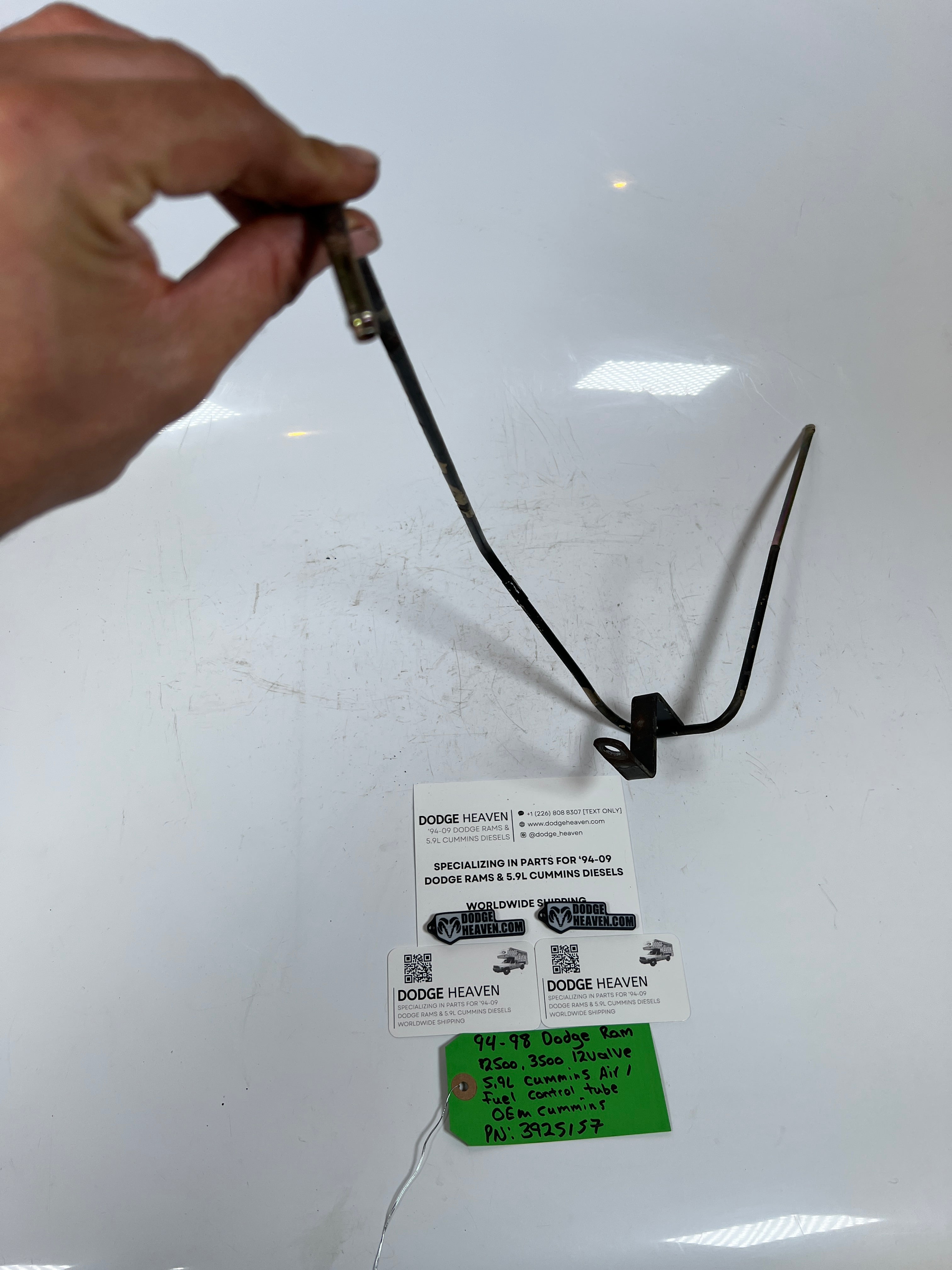 1994-1998 Dodge Ram 12 Valve 5.9L Cummins Air / Fuel Control Tube