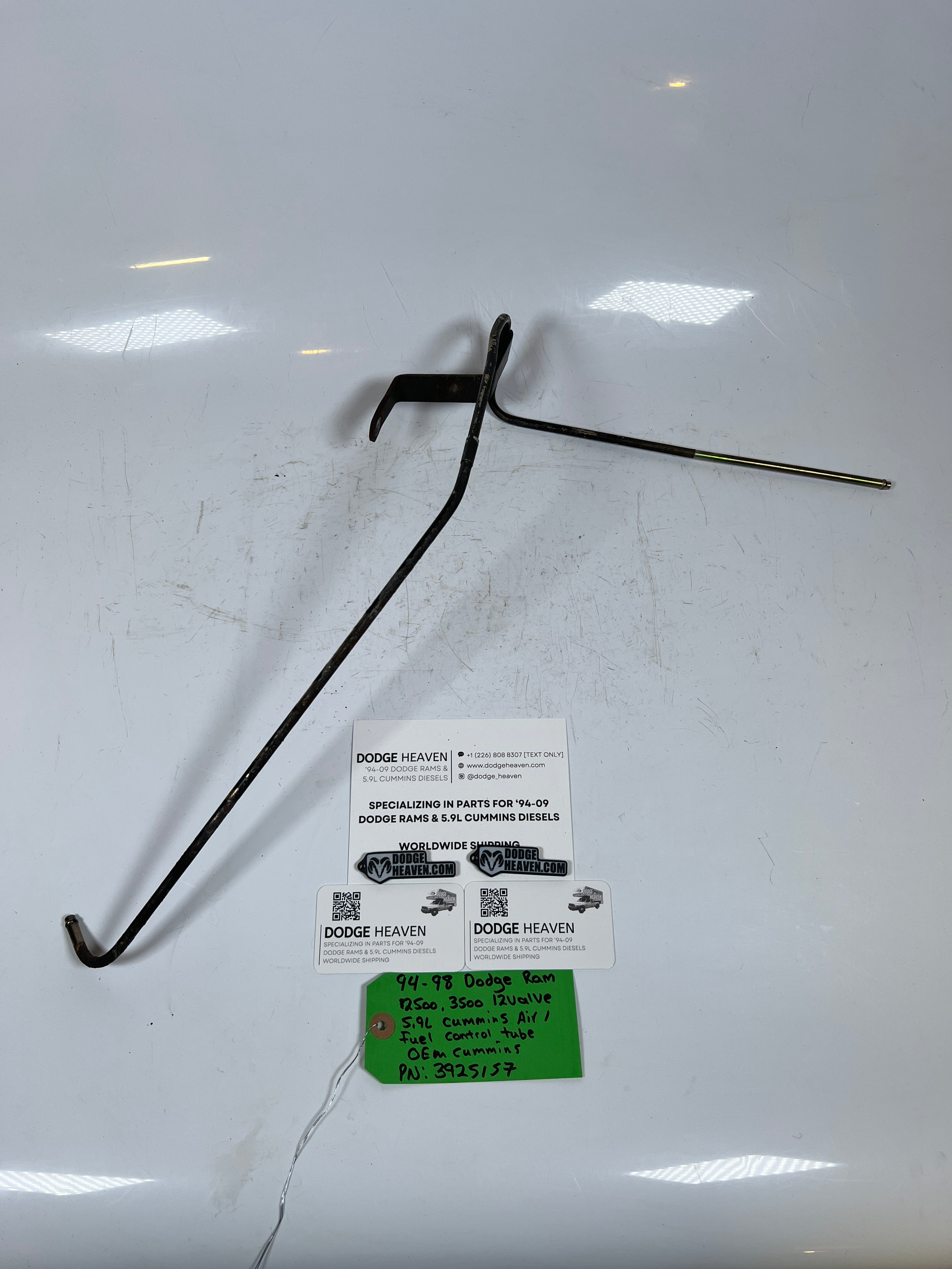 1994-1998 Dodge Ram 12 Valve 5.9L Cummins Air / Fuel Control Tube