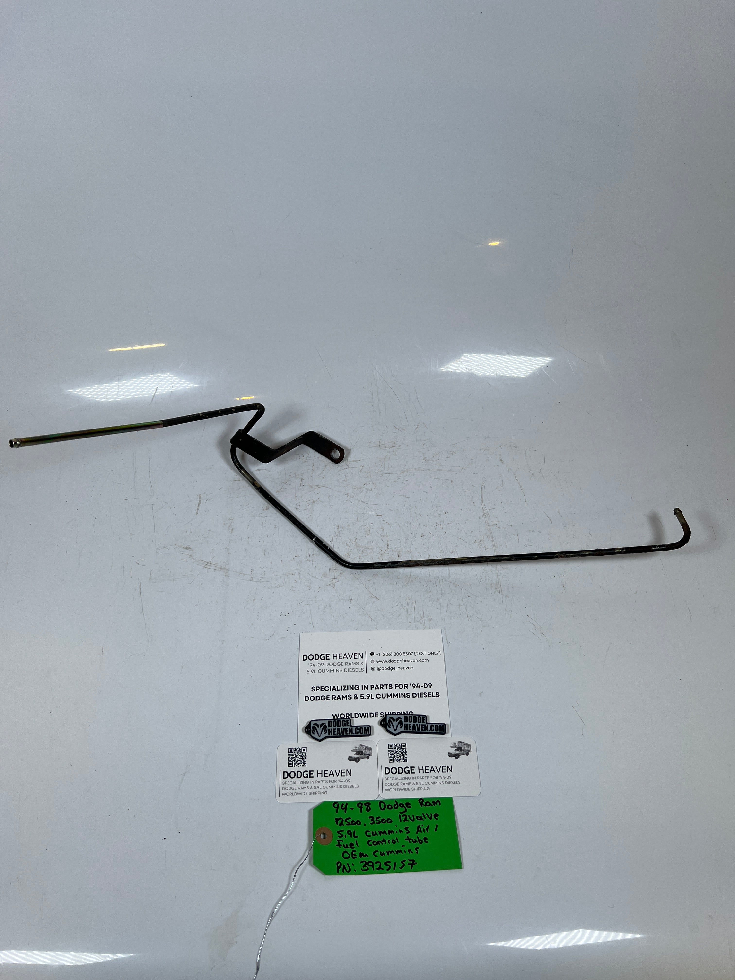1994-1998 Dodge Ram 12 Valve 5.9L Cummins Air / Fuel Control Tube