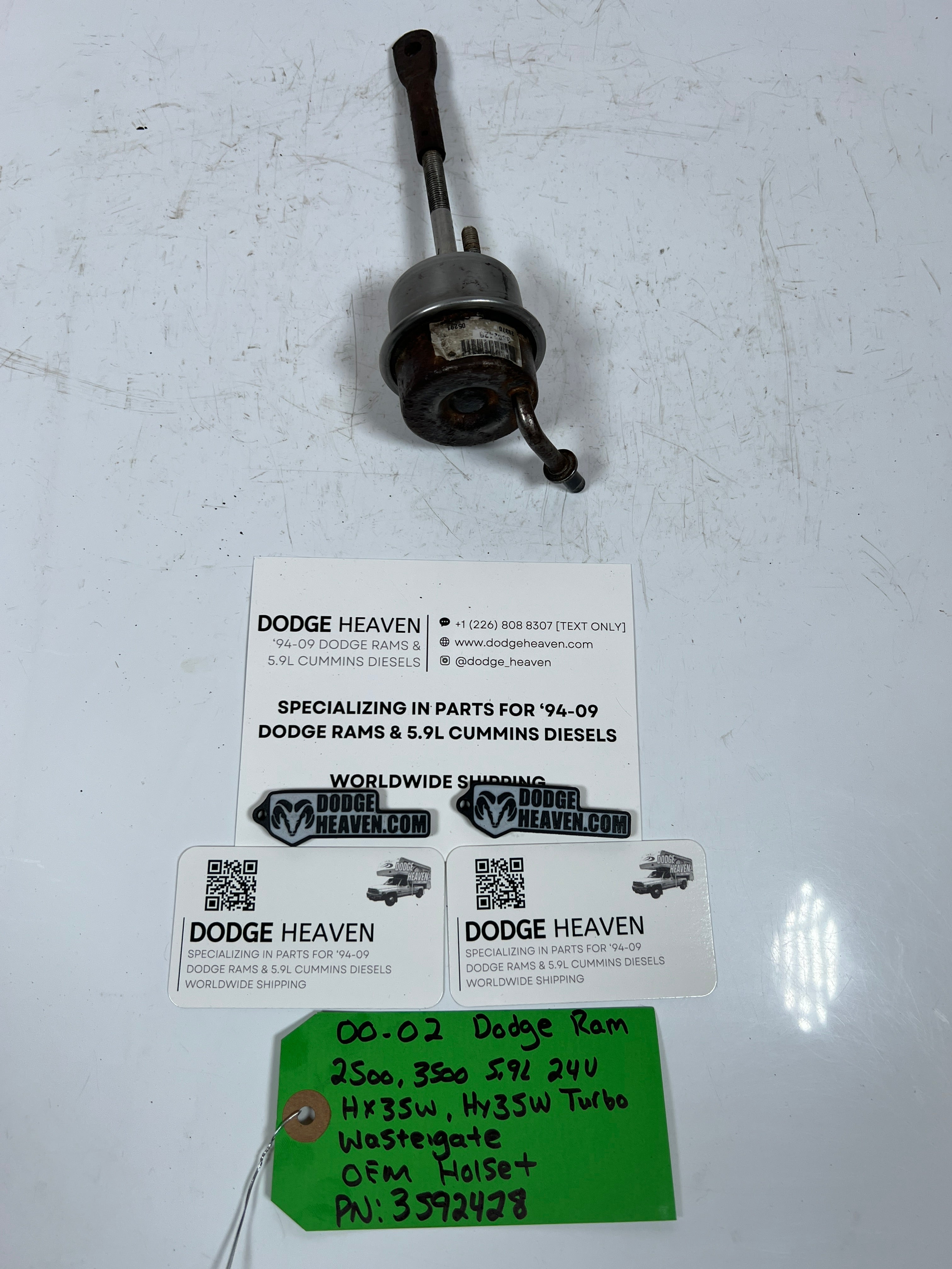 2000-2002 Dodge Ram 5.9L 24 Valve HX35W HY35W Turbo Wastegate