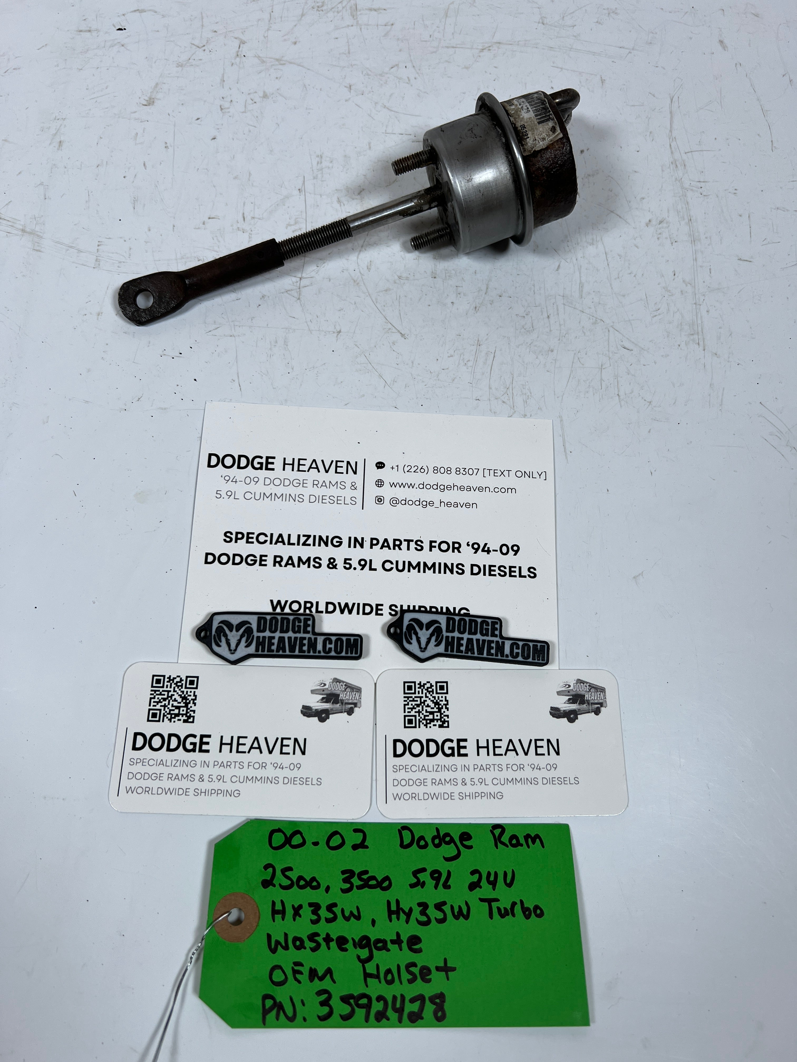 2000-2002 Dodge Ram 5.9L 24 Valve HX35W HY35W Turbo Wastegate