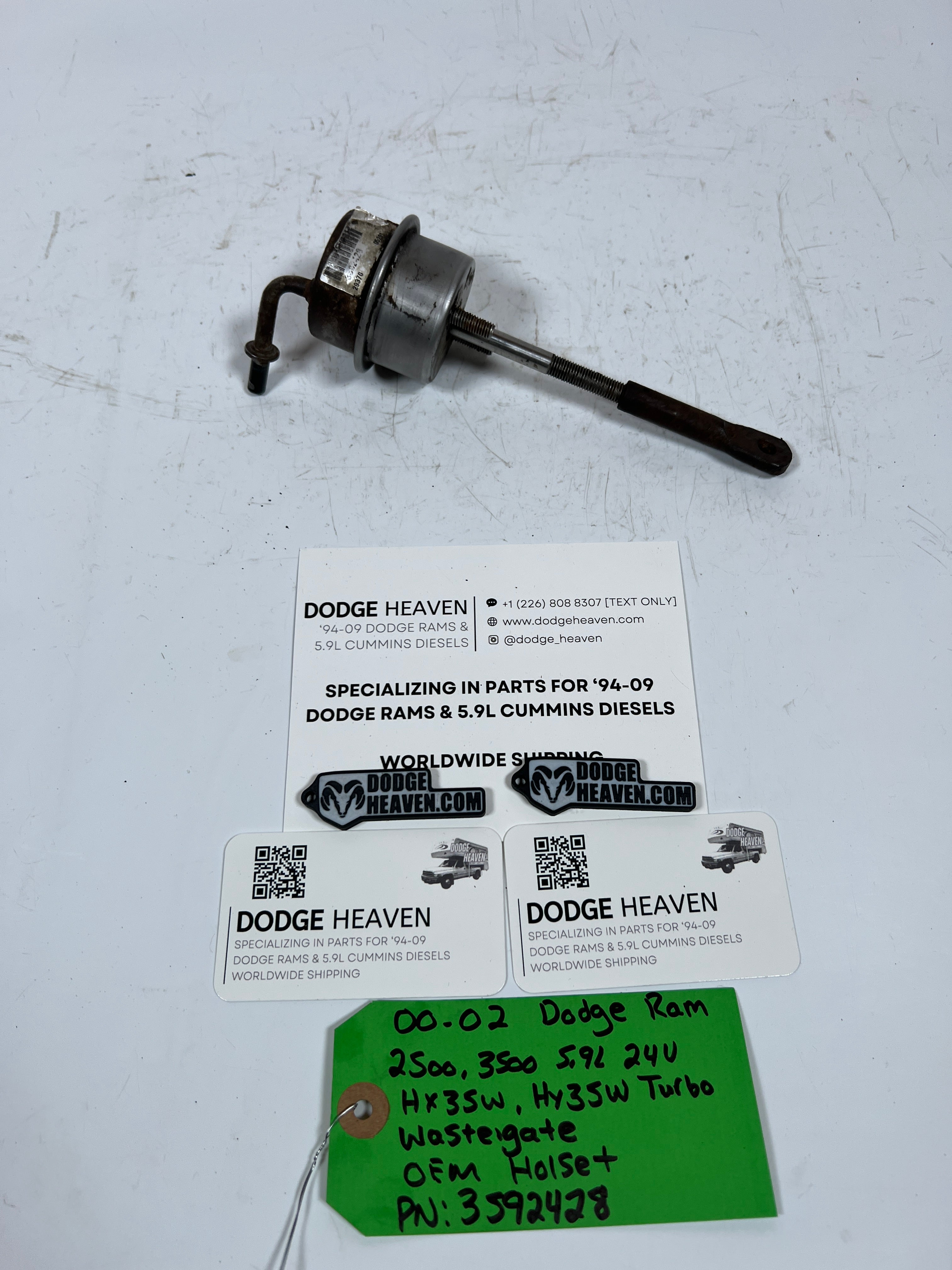 2000-2002 Dodge Ram 5.9L 24 Valve HX35W HY35W Turbo Wastegate