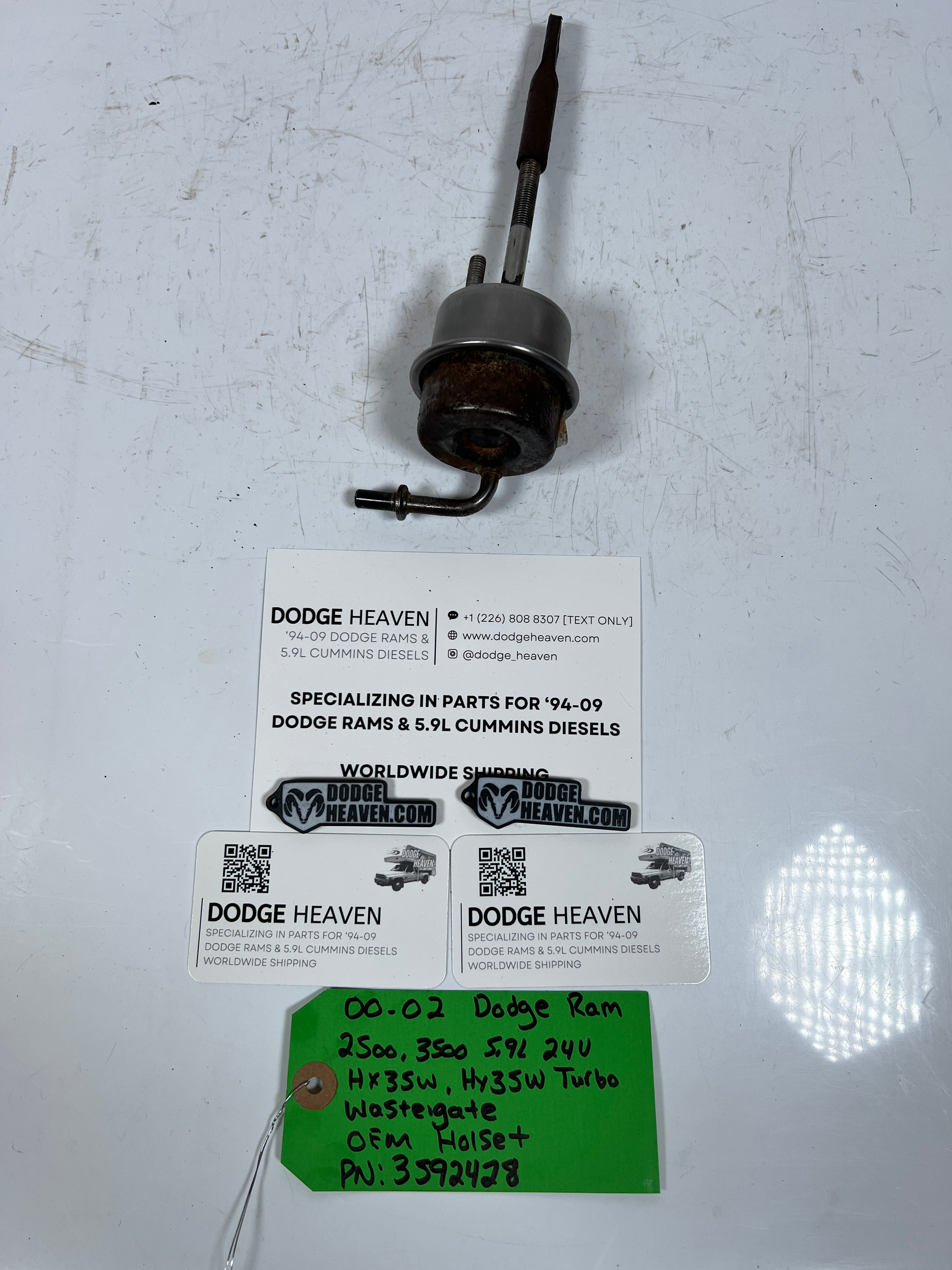 2000-2002 Dodge Ram 5.9L 24 Valve HX35W HY35W Turbo Wastegate
