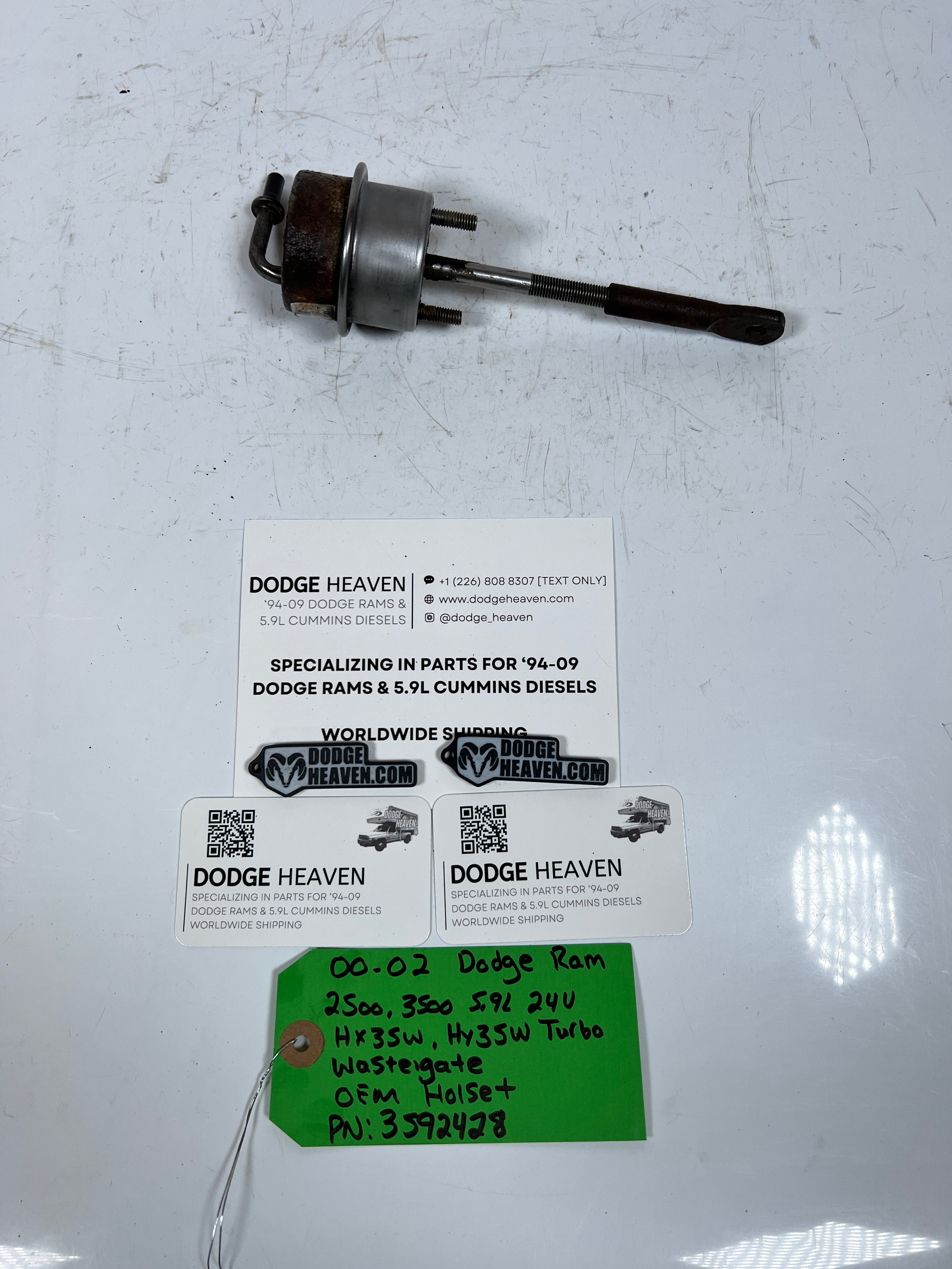 2000-2002 Dodge Ram 5.9L 24 Valve HX35W HY35W Turbo Wastegate