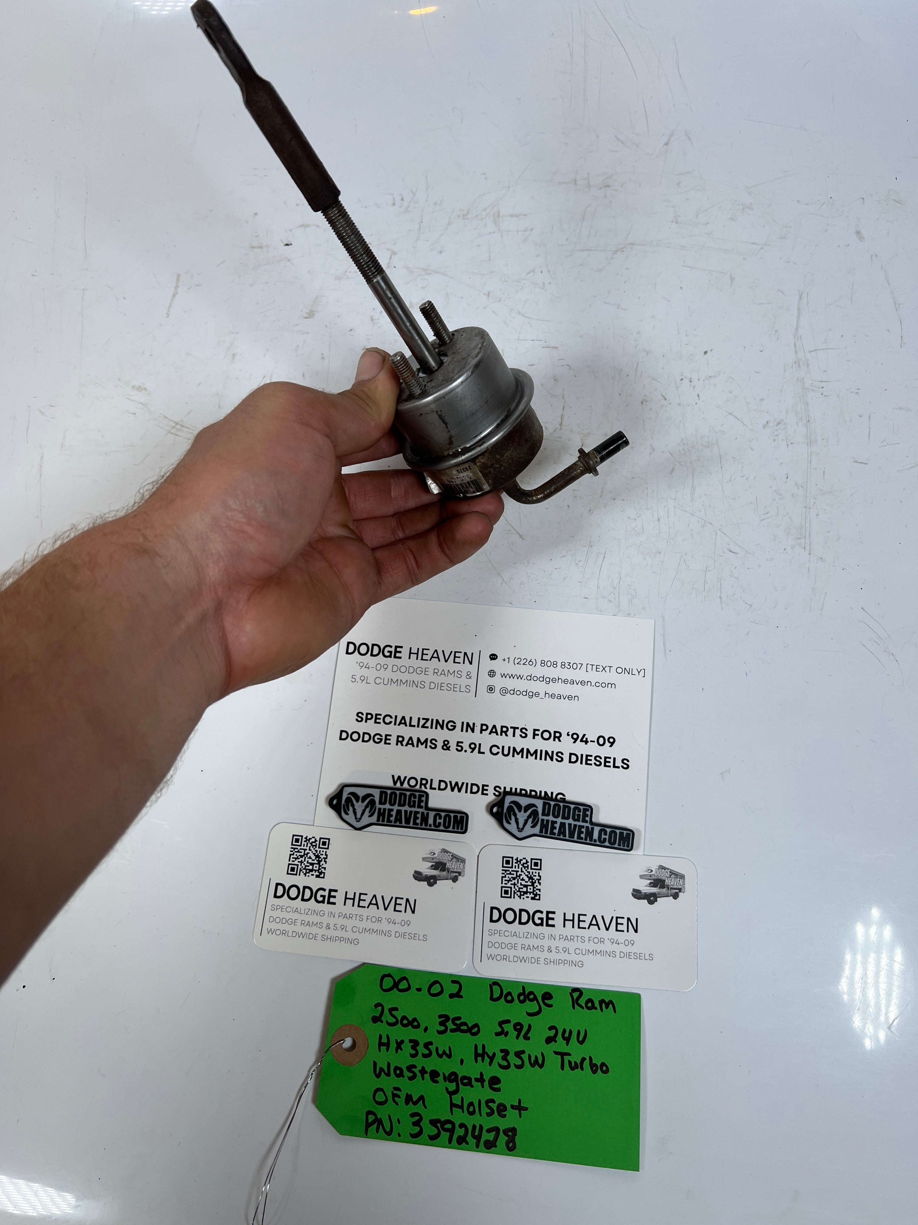 2000-2002 Dodge Ram 5.9L 24 Valve HX35W HY35W Turbo Wastegate