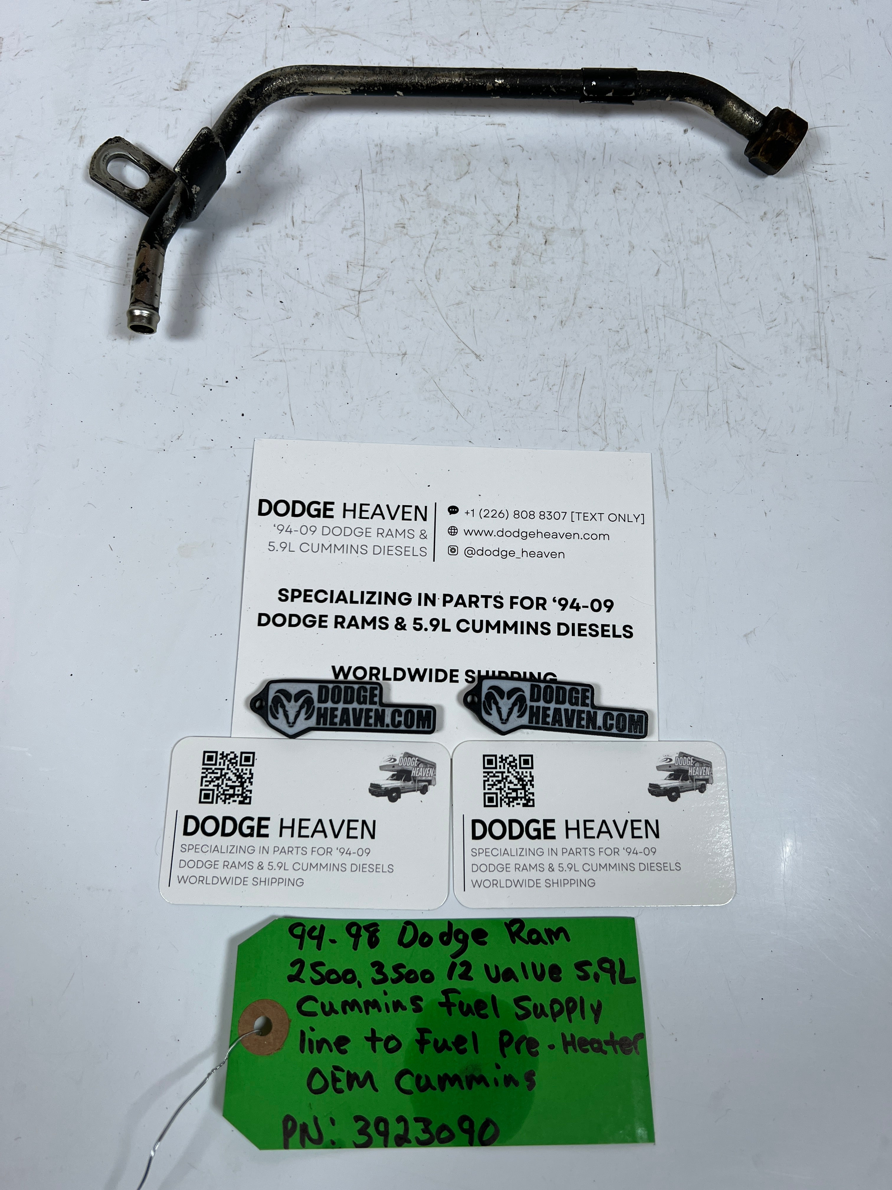 1994-1998 Dodge Ram 12 Valve 5.9L Cummins Fuel Supply Line