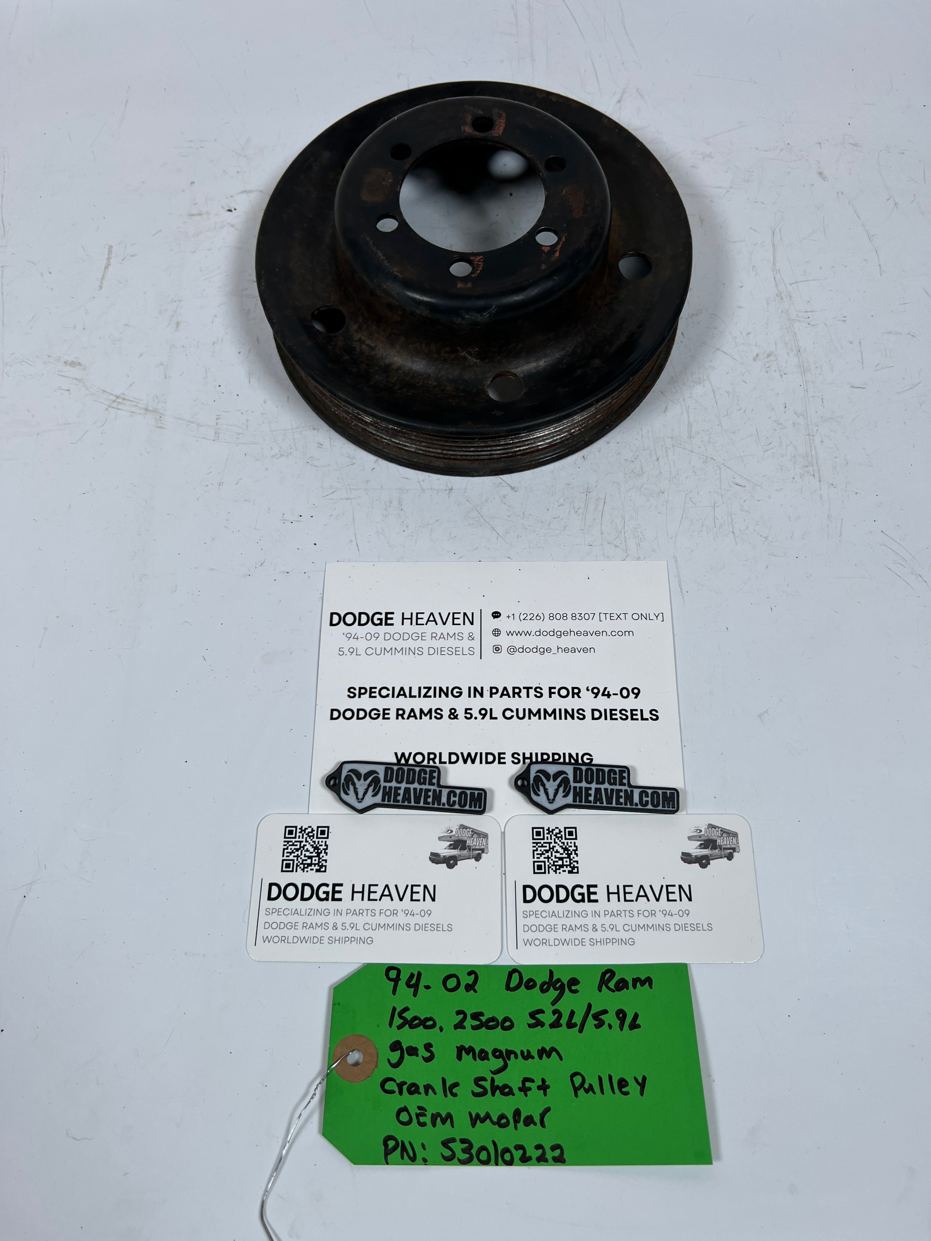 1994-2002 Dodge Ram 1500 2500 5.2L / 5.9L Gas Crankshaft Pulley