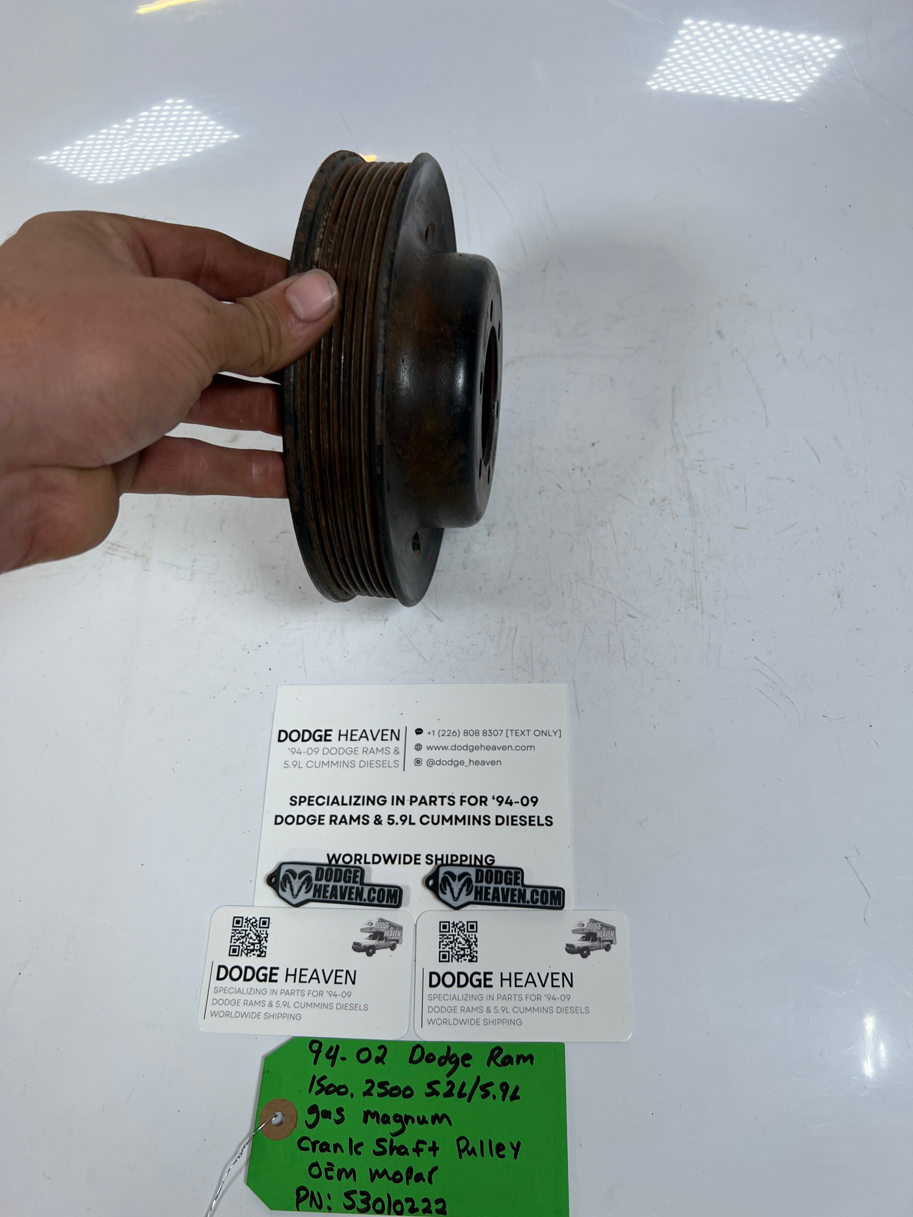1994-2002 Dodge Ram 1500 2500 5.2L / 5.9L Gas Crankshaft Pulley
