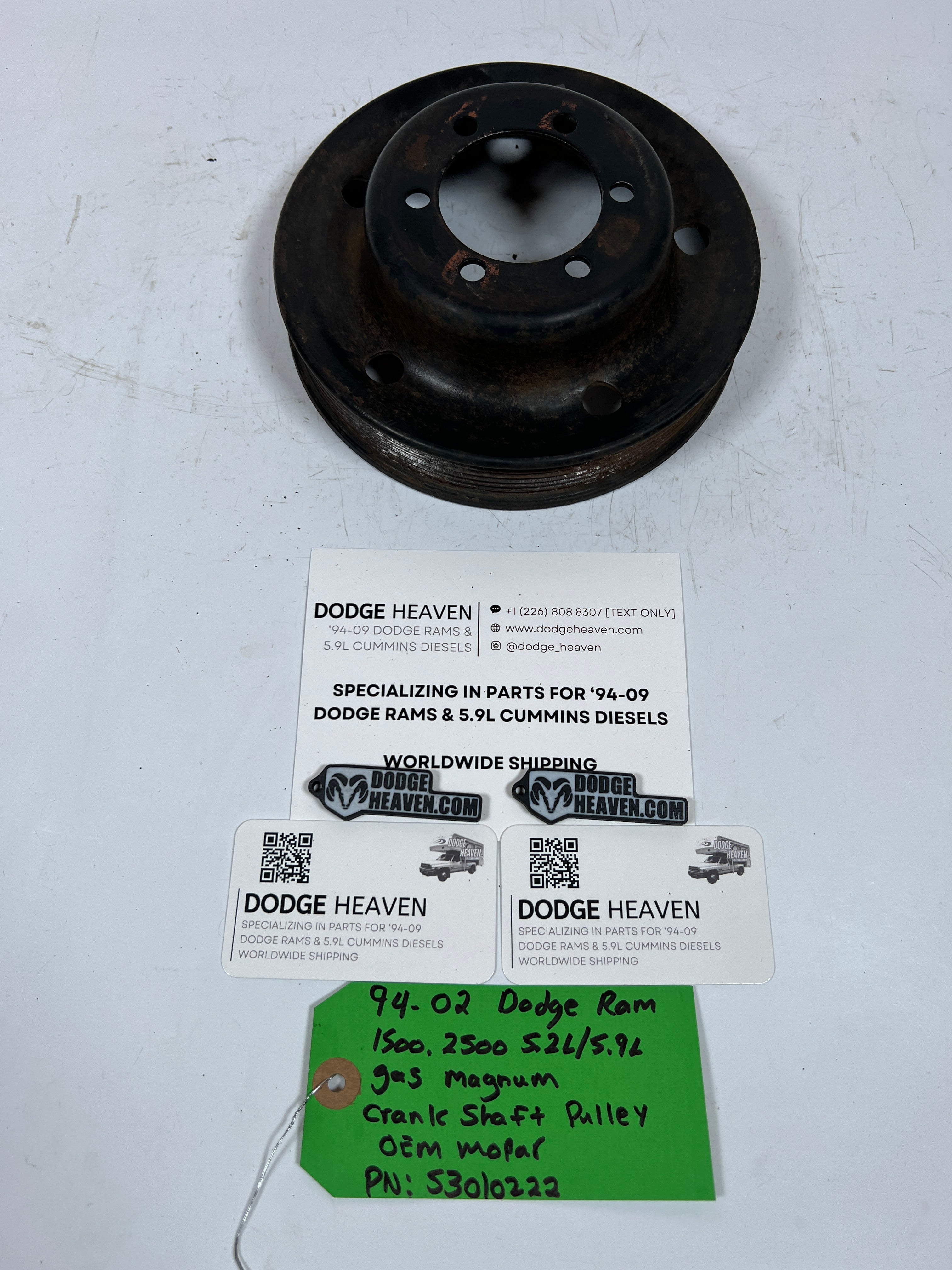 1994-2002 Dodge Ram 1500 2500 5.2L / 5.9L Gas Crankshaft Pulley