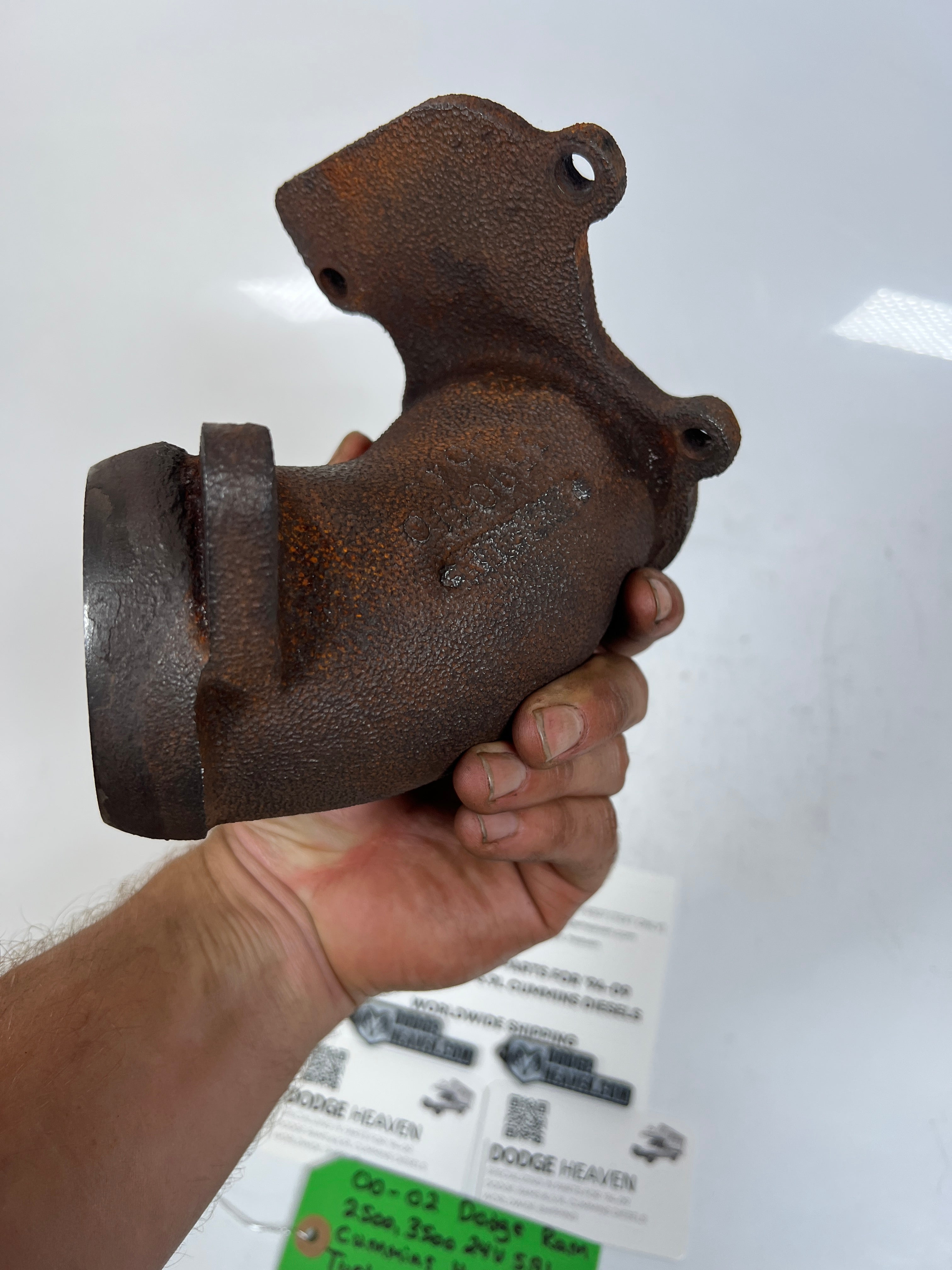 2000-2002 Dodge Ram 24V 5.9L Cummins Turbo Exhaust Elbow HX35 HY35