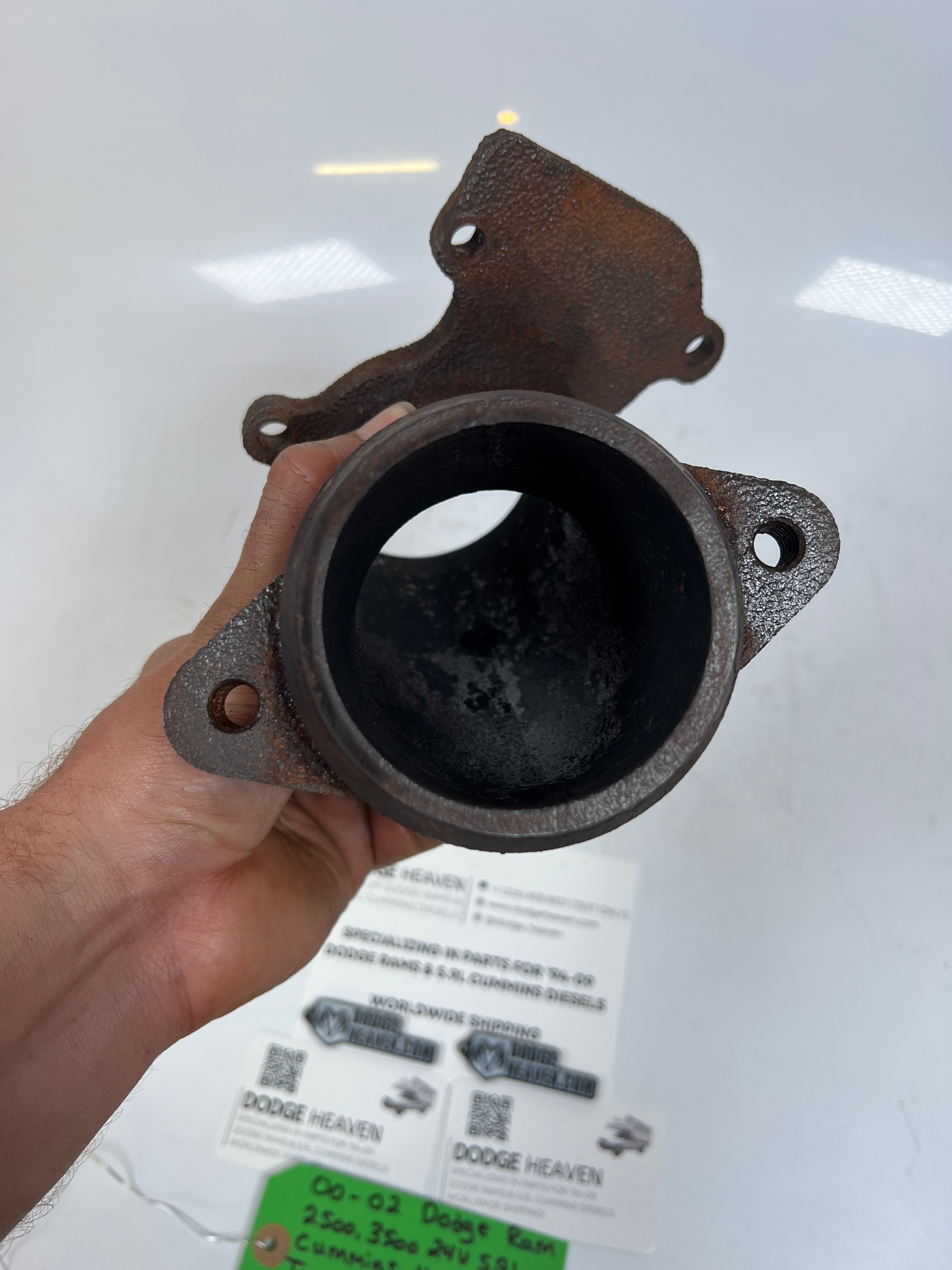 2000-2002 Dodge Ram 24V 5.9L Cummins Turbo Exhaust Elbow HX35 HY35