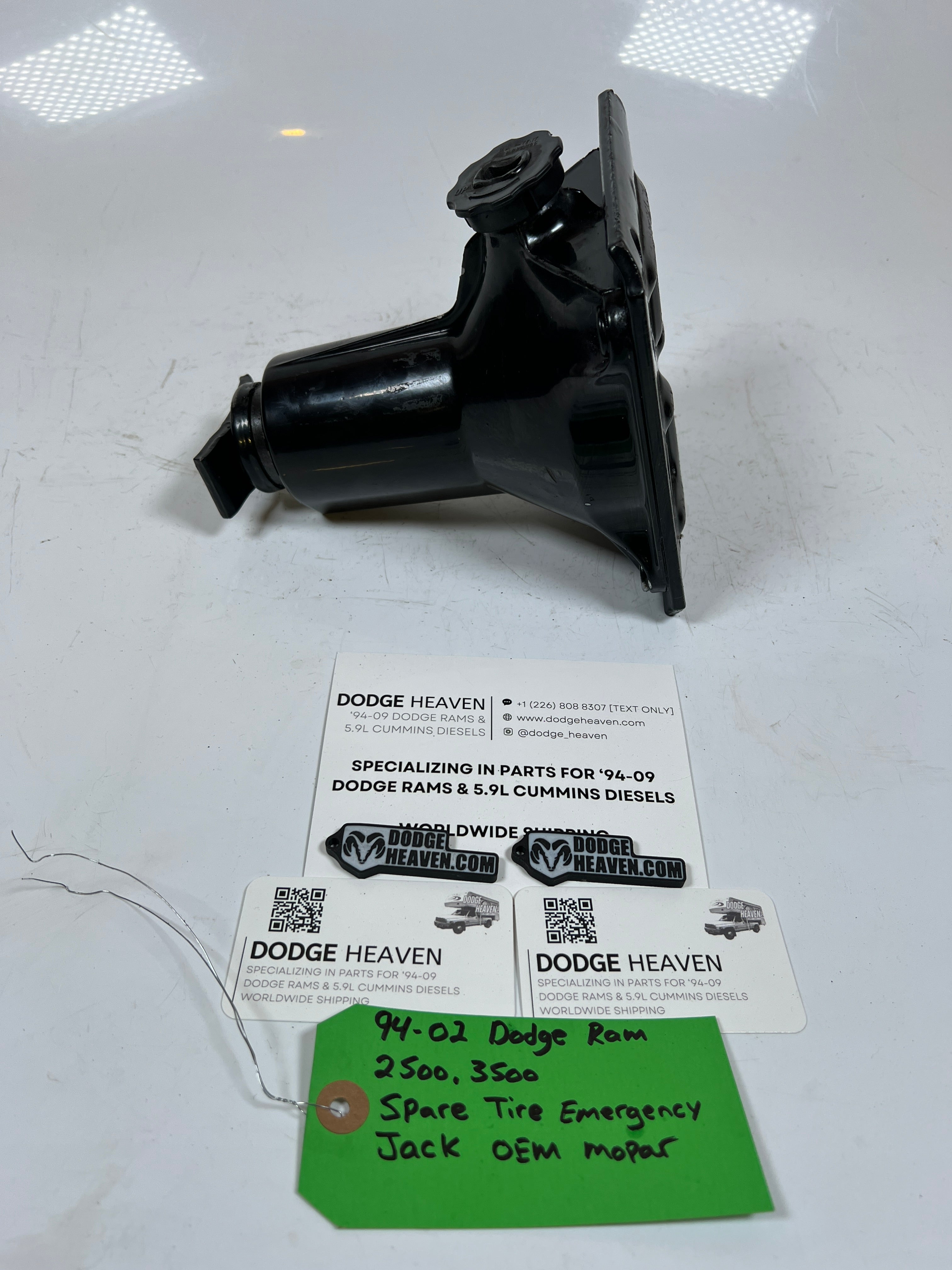 1994-2002 Dodge Ram 2500 3500 Spare Tire Emergency Bottle Jack