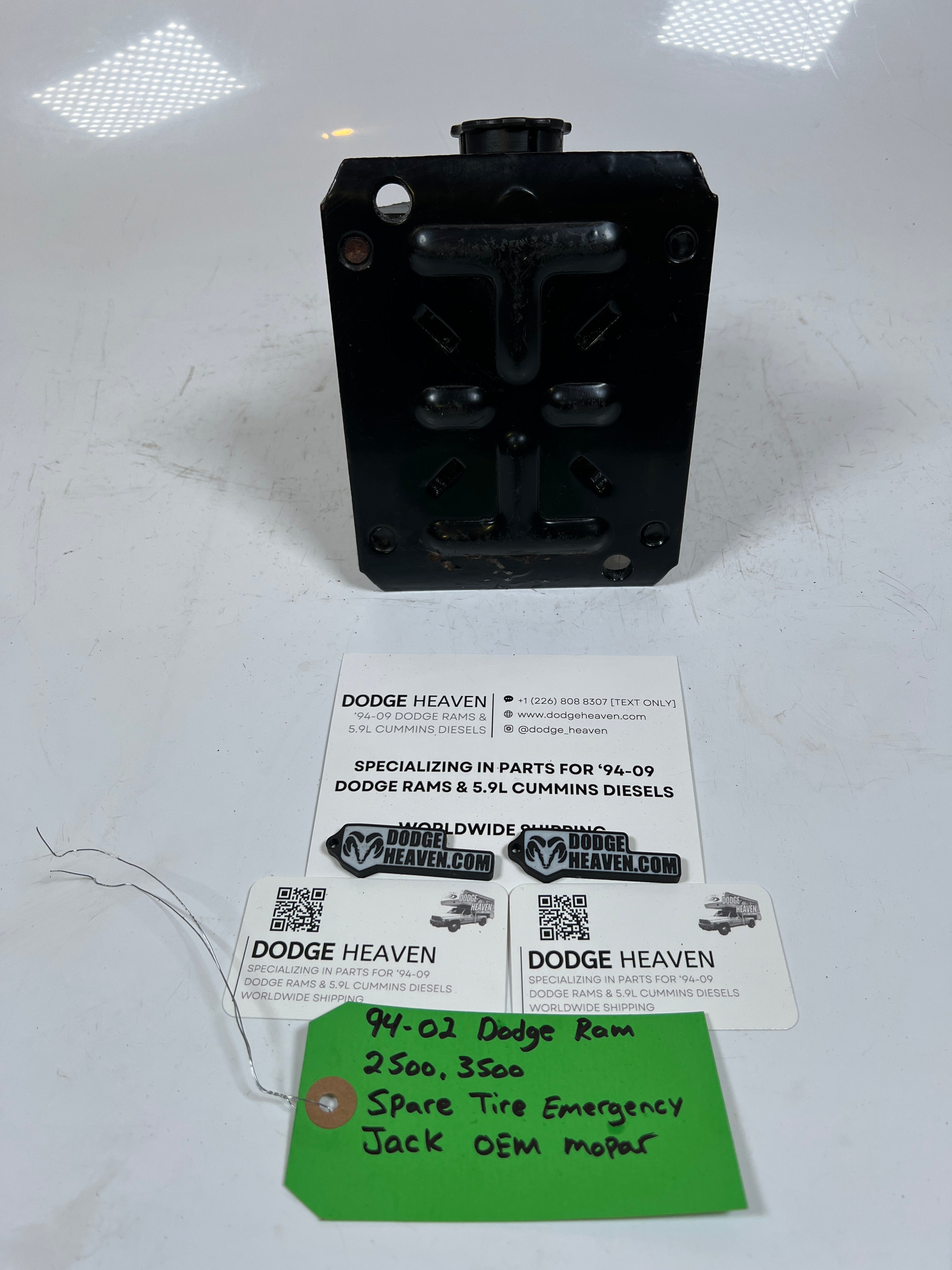 1994-2002 Dodge Ram 2500 3500 Spare Tire Emergency Bottle Jack