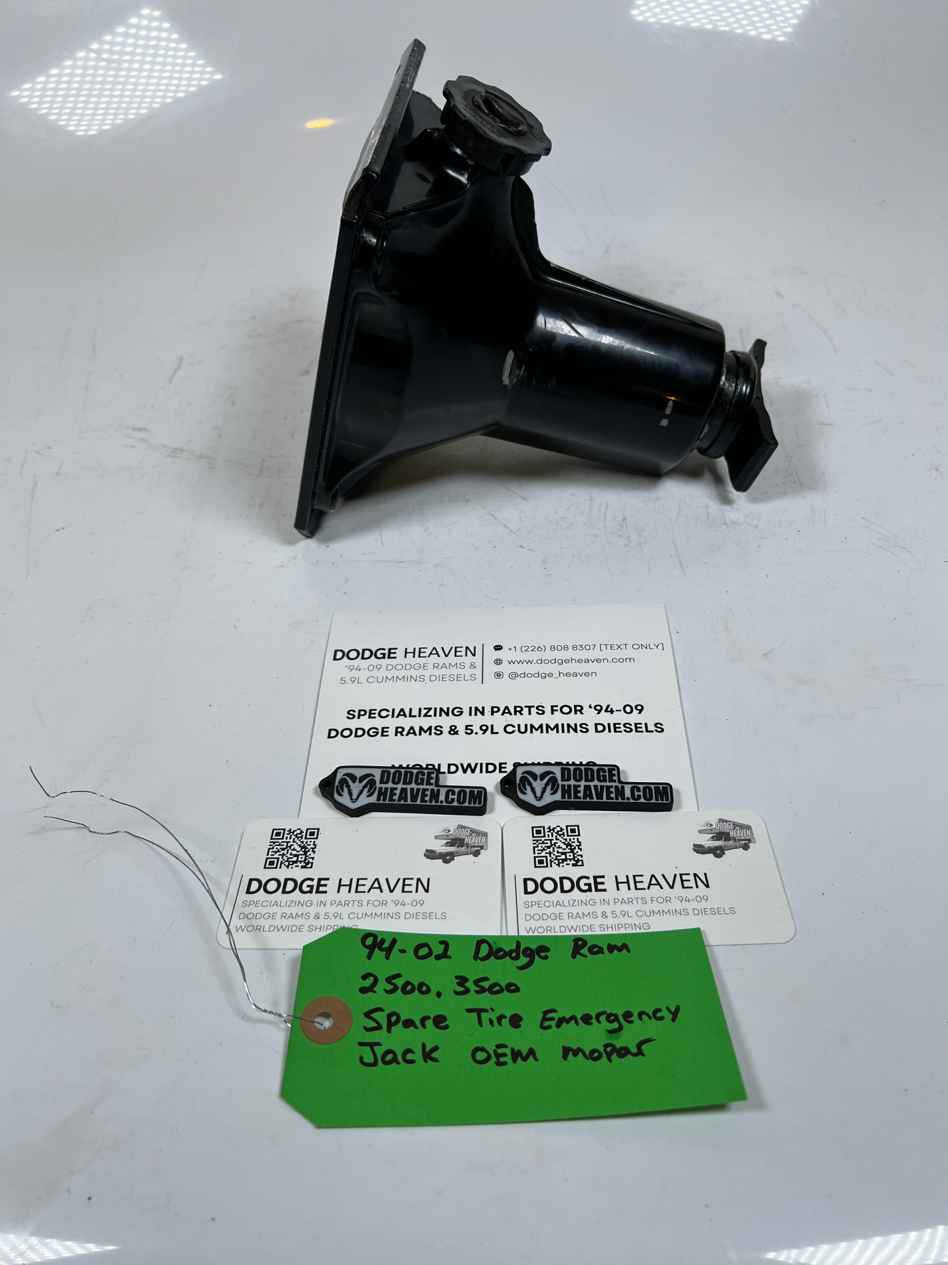 1994-2002 Dodge Ram 2500 3500 Spare Tire Emergency Bottle Jack