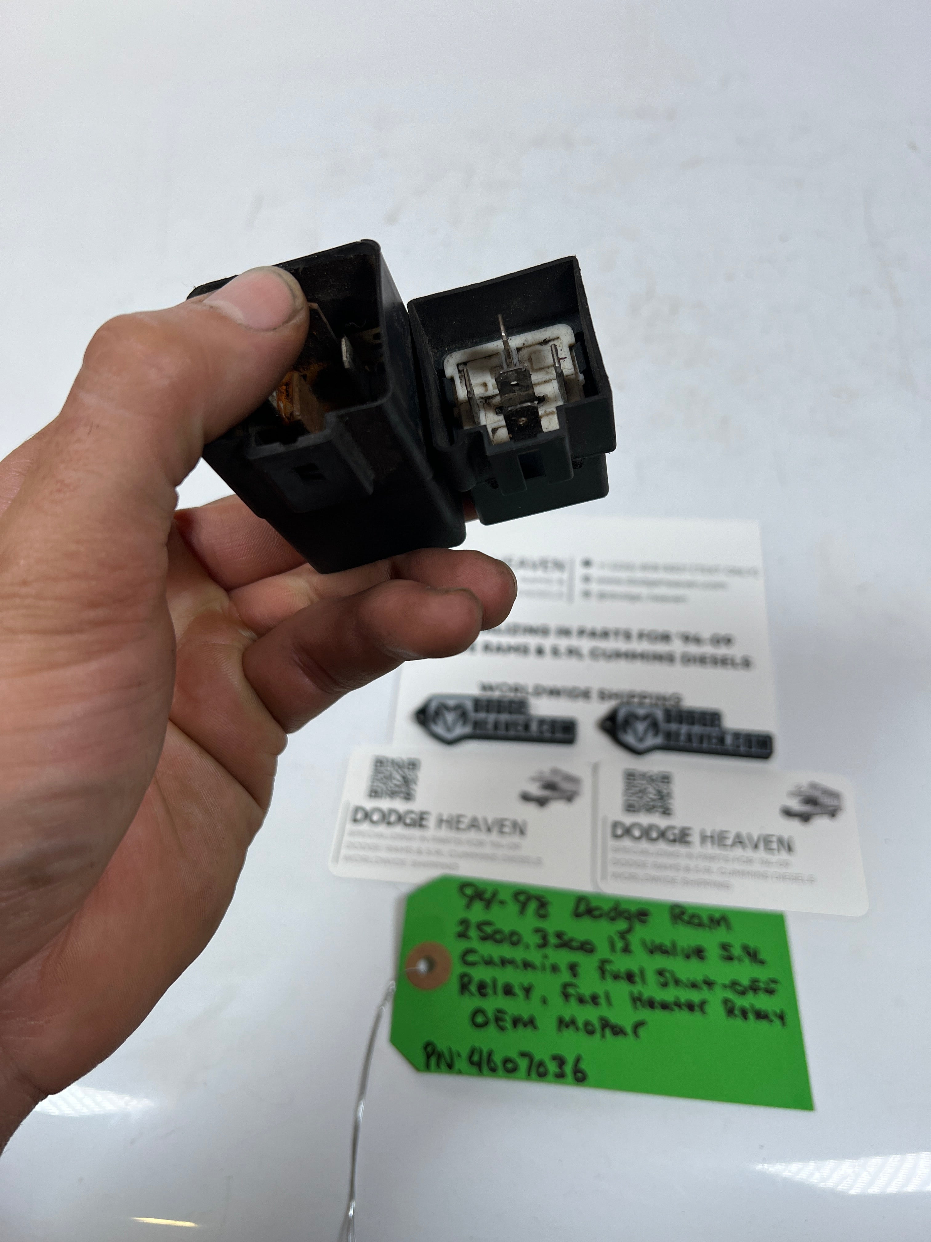 1994-1998 Dodge Ram 12 Valve 5.9L Cummins Fuel Shut Off / Fuel Heater Relay