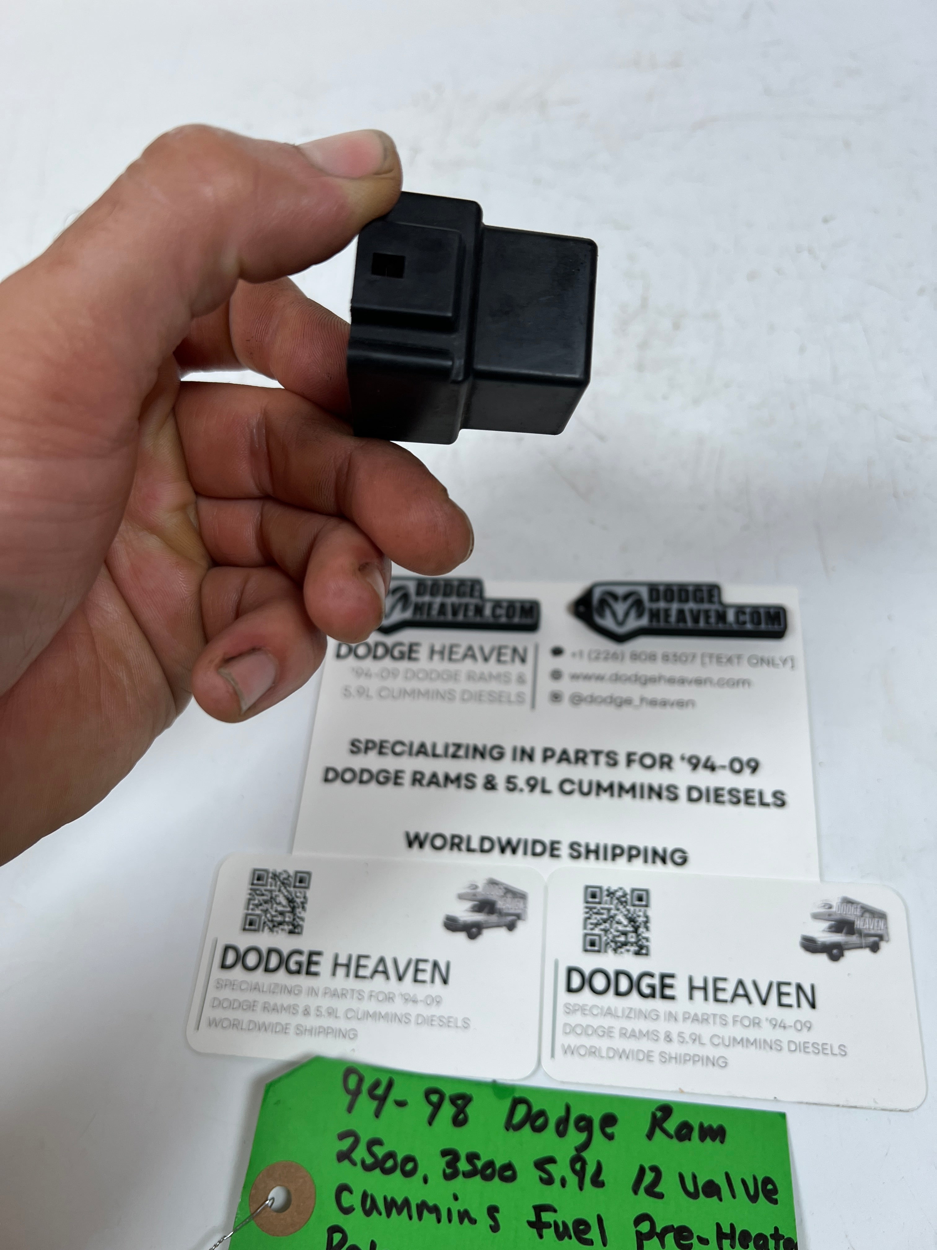 1994-1998 Dodge Ram 12 Valve 5.9L Cummins Fuel Pre-Heater Relay