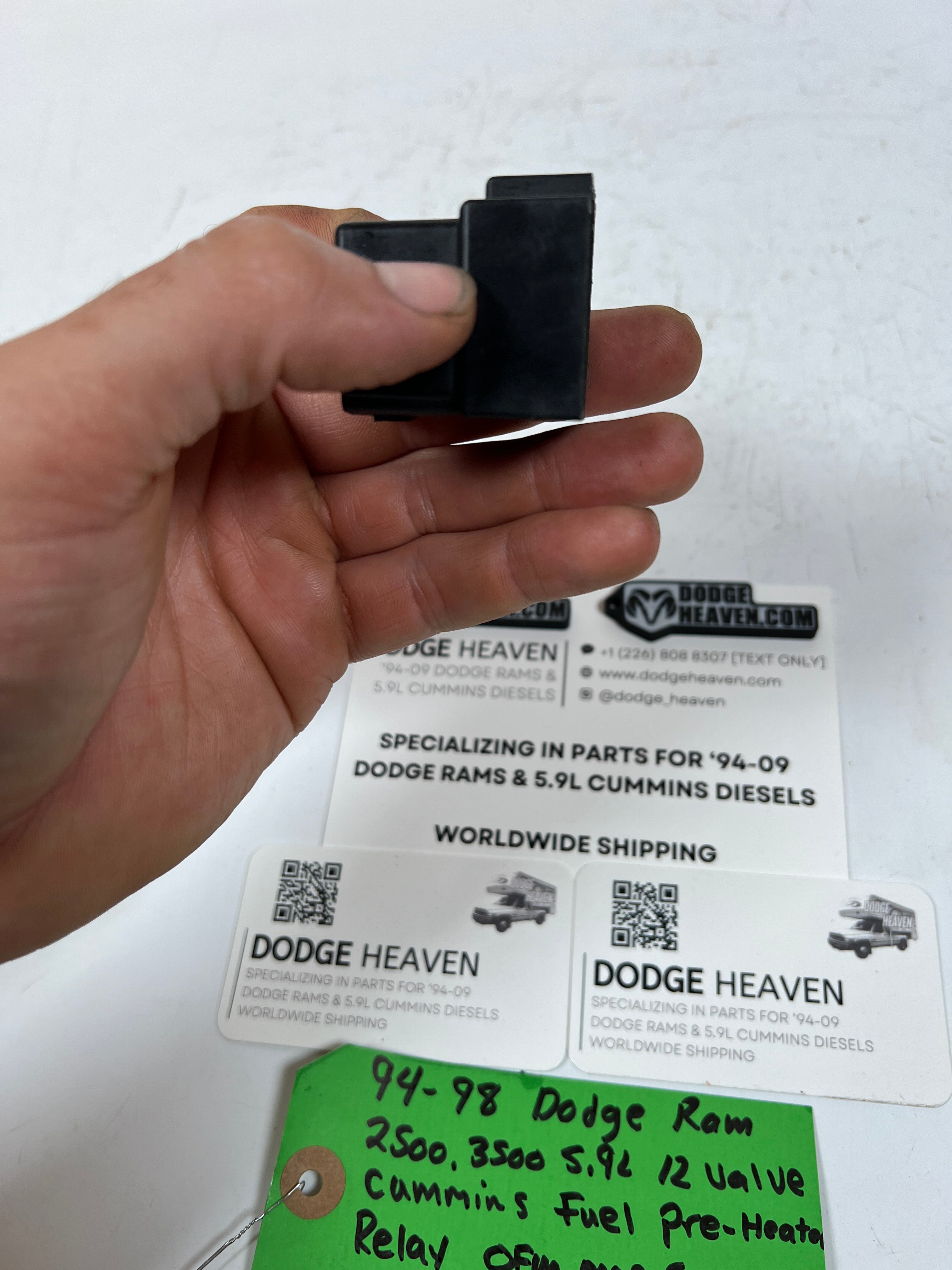 1994-1998 Dodge Ram 12 Valve 5.9L Cummins Fuel Pre-Heater Relay