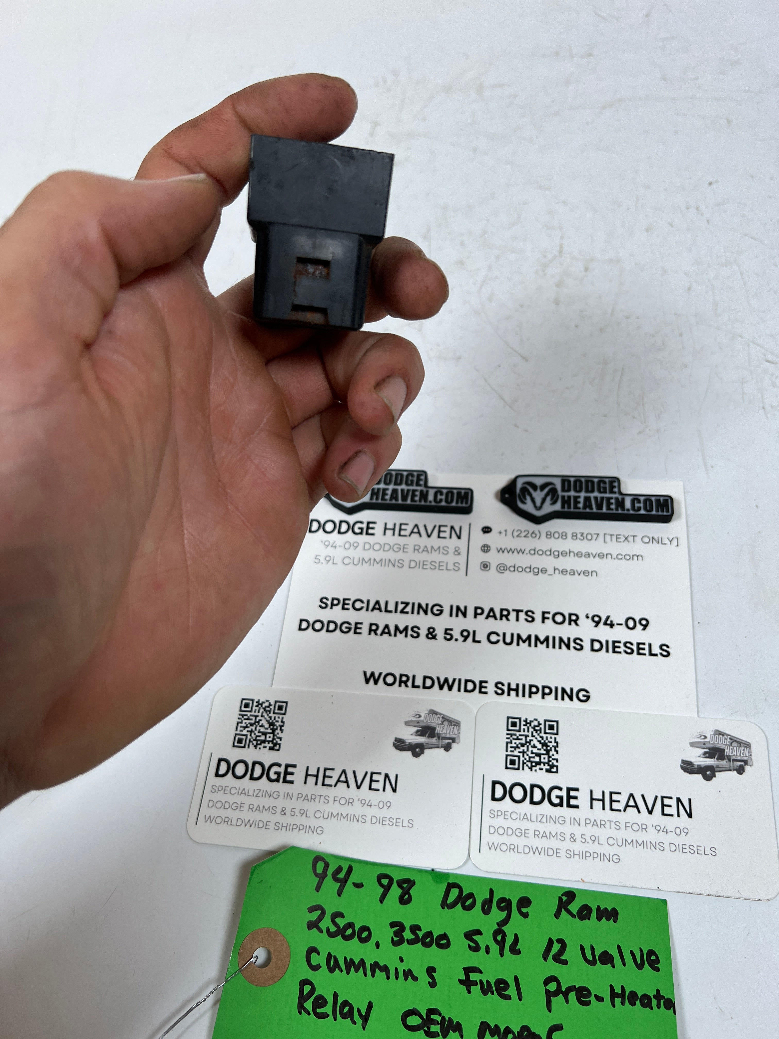 1994-1998 Dodge Ram 12 Valve 5.9L Cummins Fuel Pre-Heater Relay