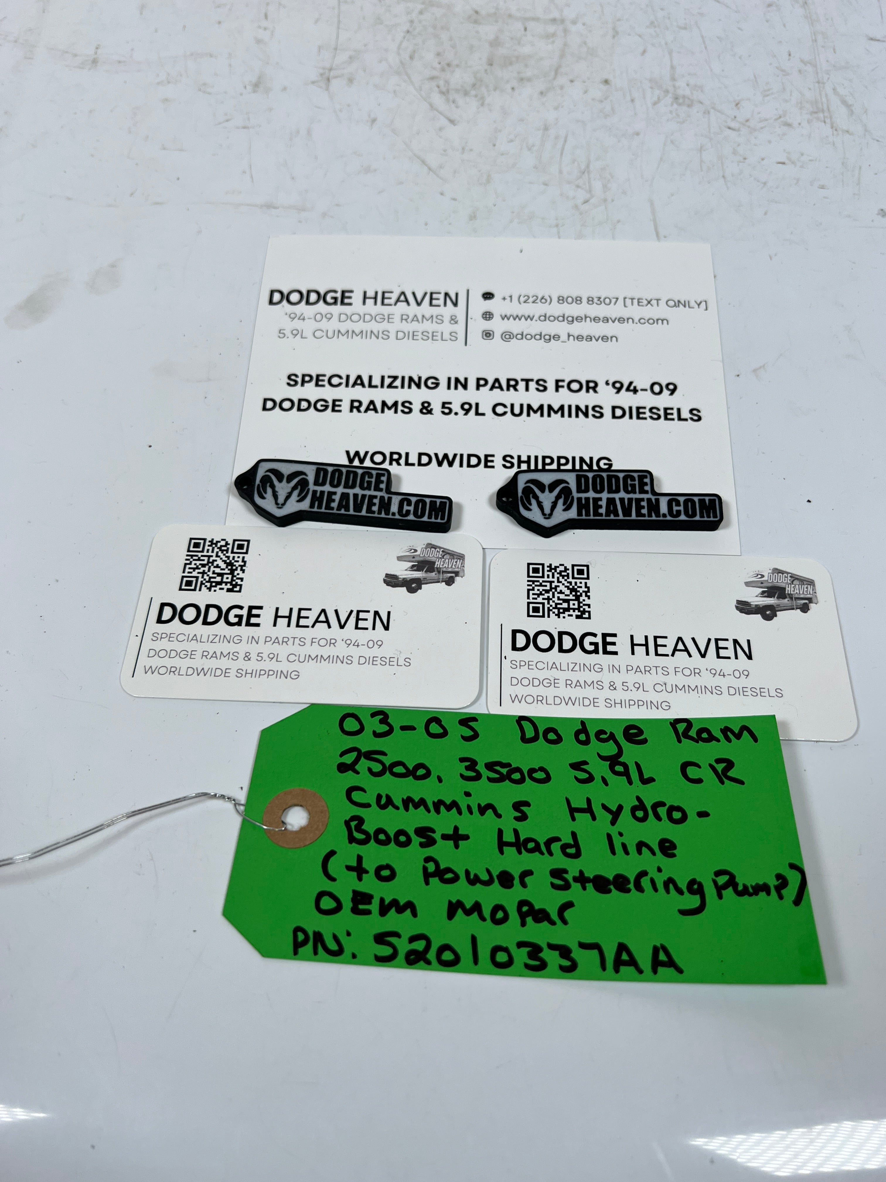 2003-2005 Dodge Ram 2500 3500 5.9L Cummins Hydro-Boost Hard Line