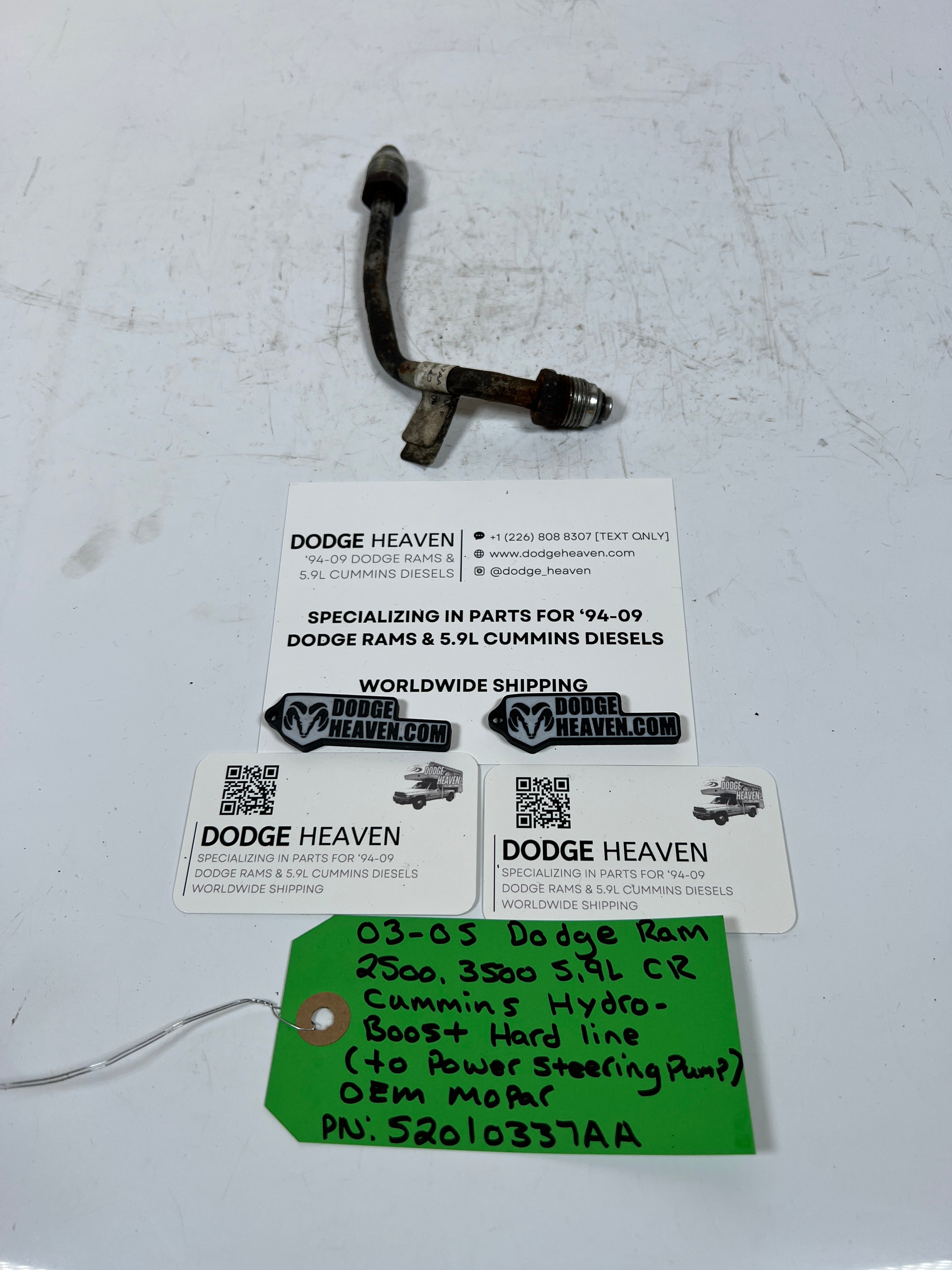 2003-2005 Dodge Ram 2500 3500 5.9L Cummins Hydro-Boost Hard Line