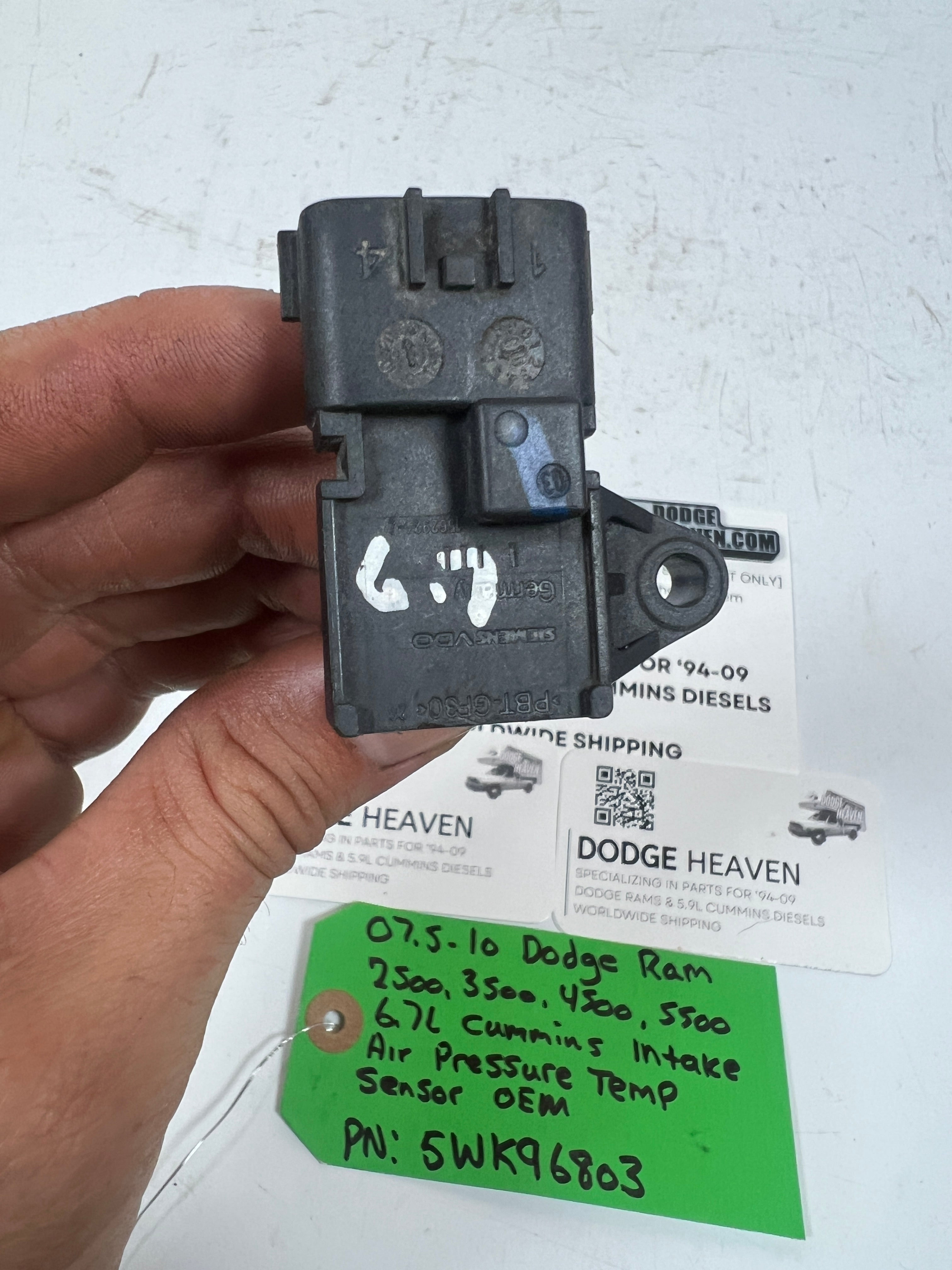 2007.5-2010 Dodge Ram 6.7L Cummins Intake Air Pressure Temp Sensor
