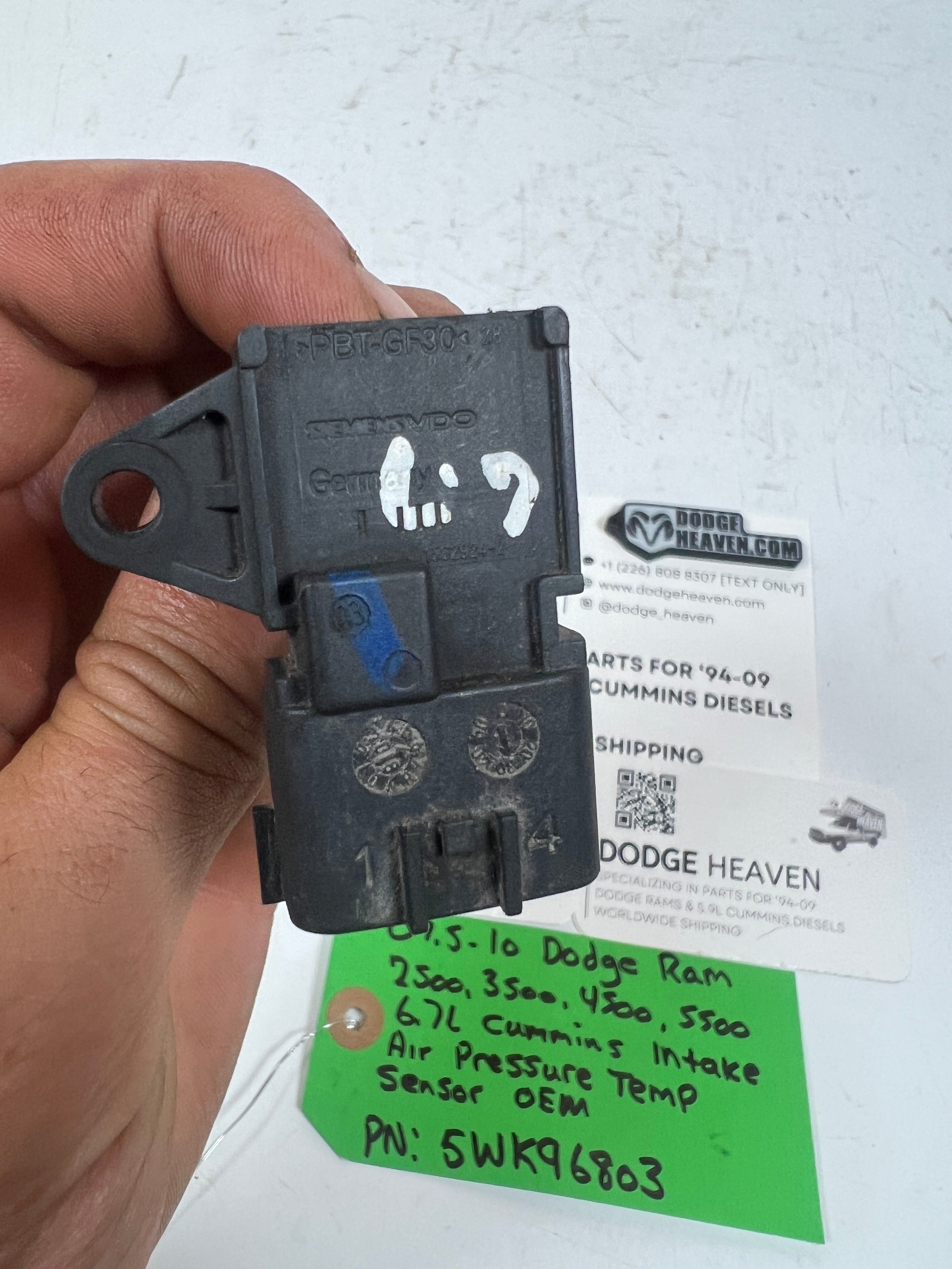 2007.5-2010 Dodge Ram 6.7L Cummins Intake Air Pressure Temp Sensor