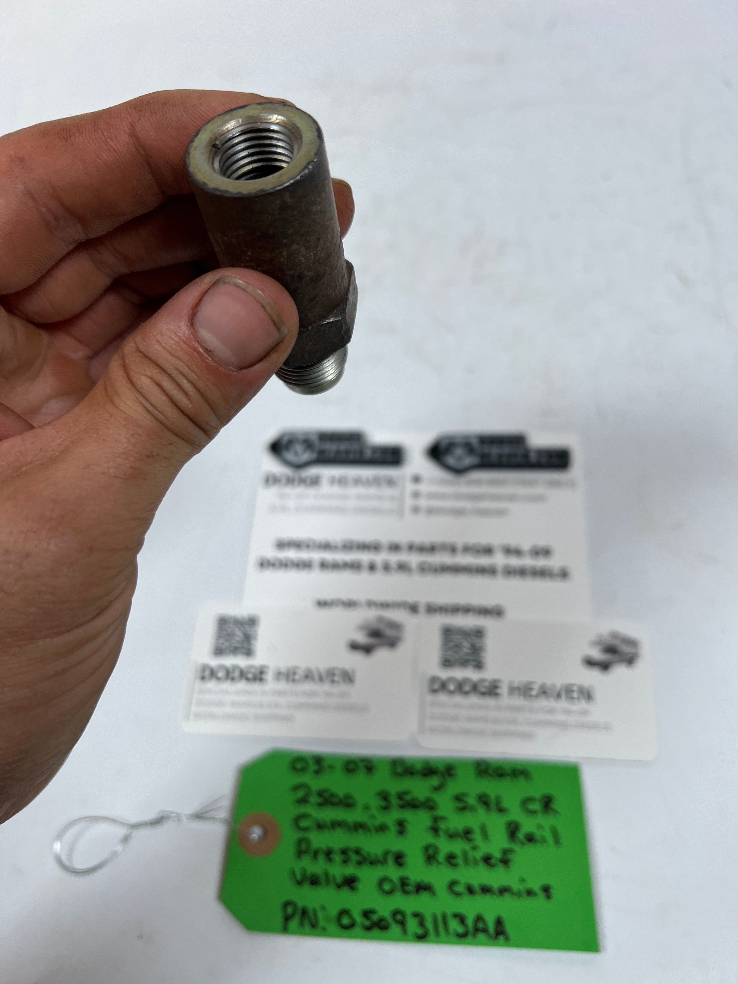 2003-2007 Dodge Ram 5.9L Cummins Fuel Rail Pressure Relief Valve