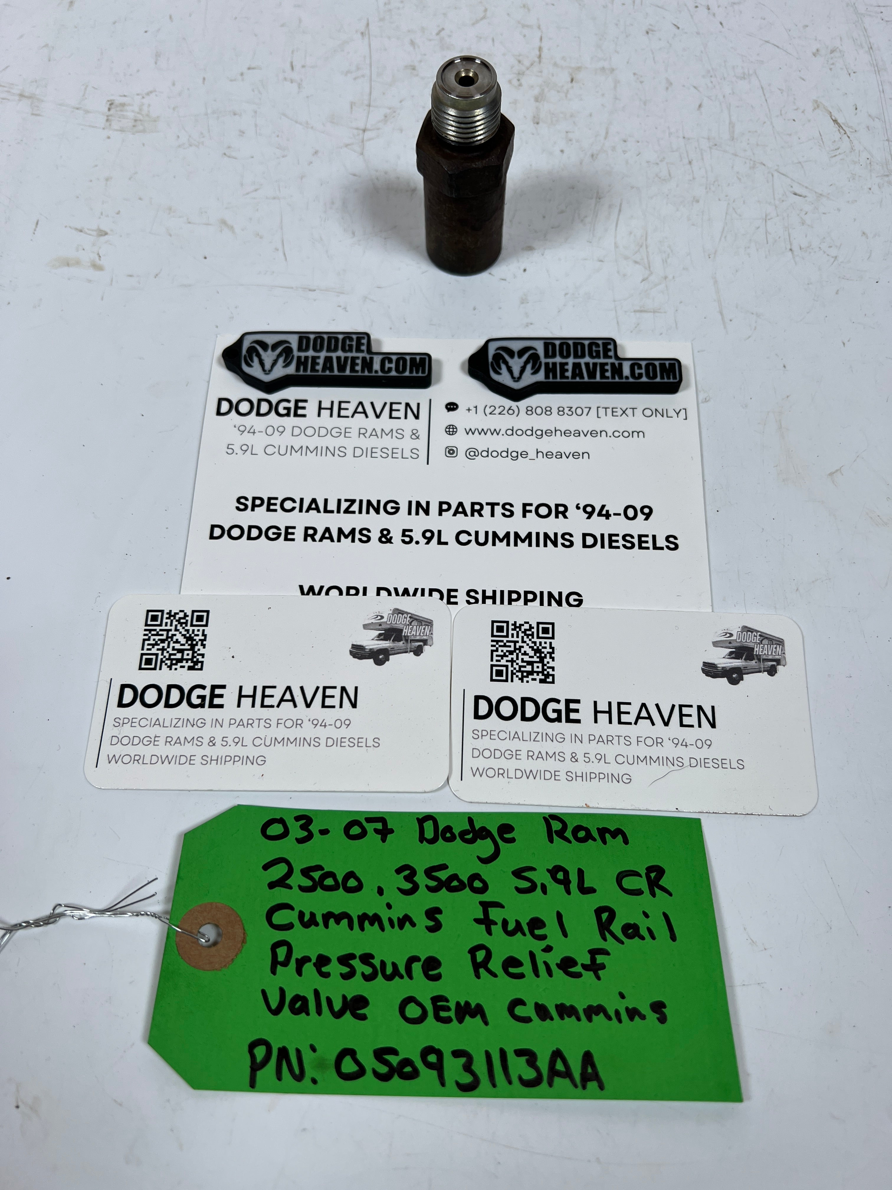 2003-2007 Dodge Ram 5.9L Cummins Fuel Rail Pressure Relief Valve