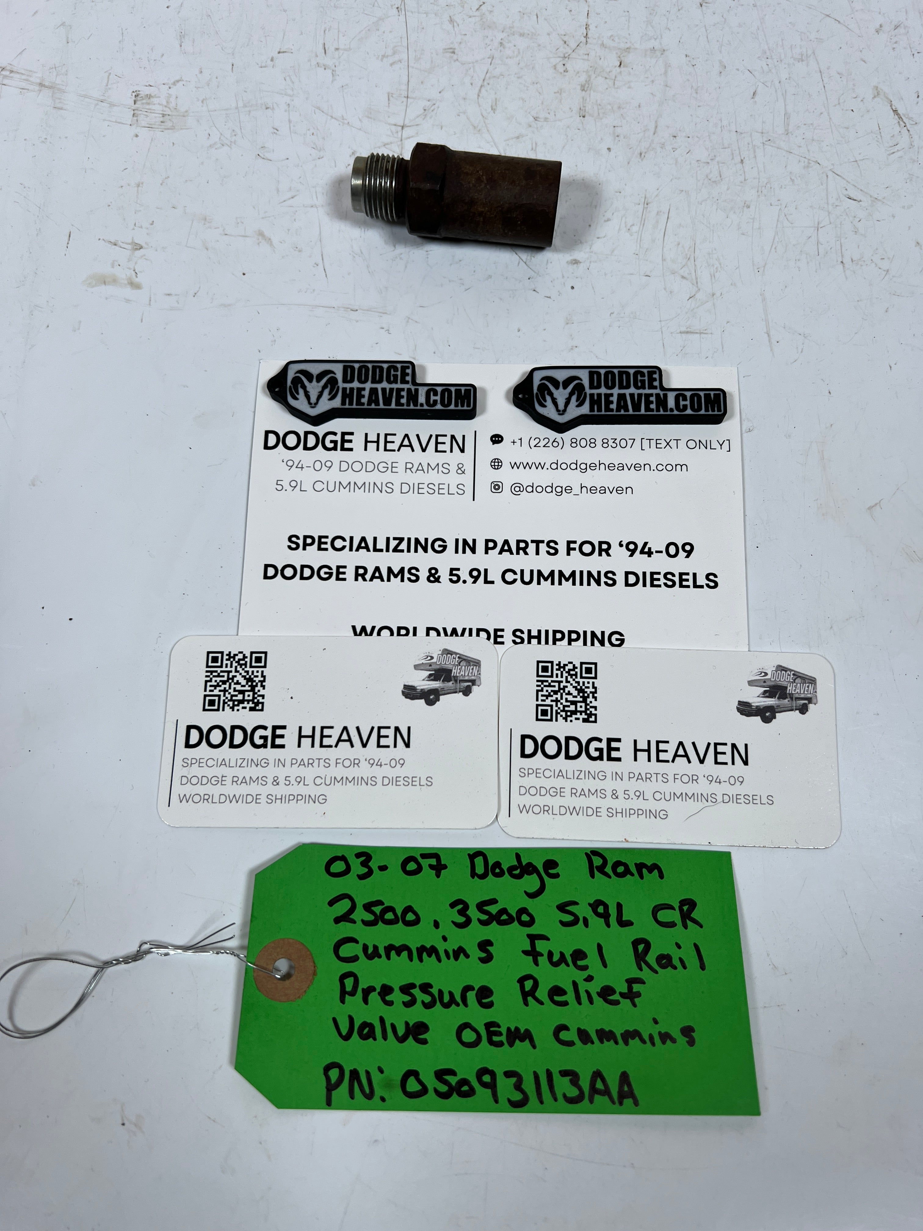 2003-2007 Dodge Ram 5.9L Cummins Fuel Rail Pressure Relief Valve