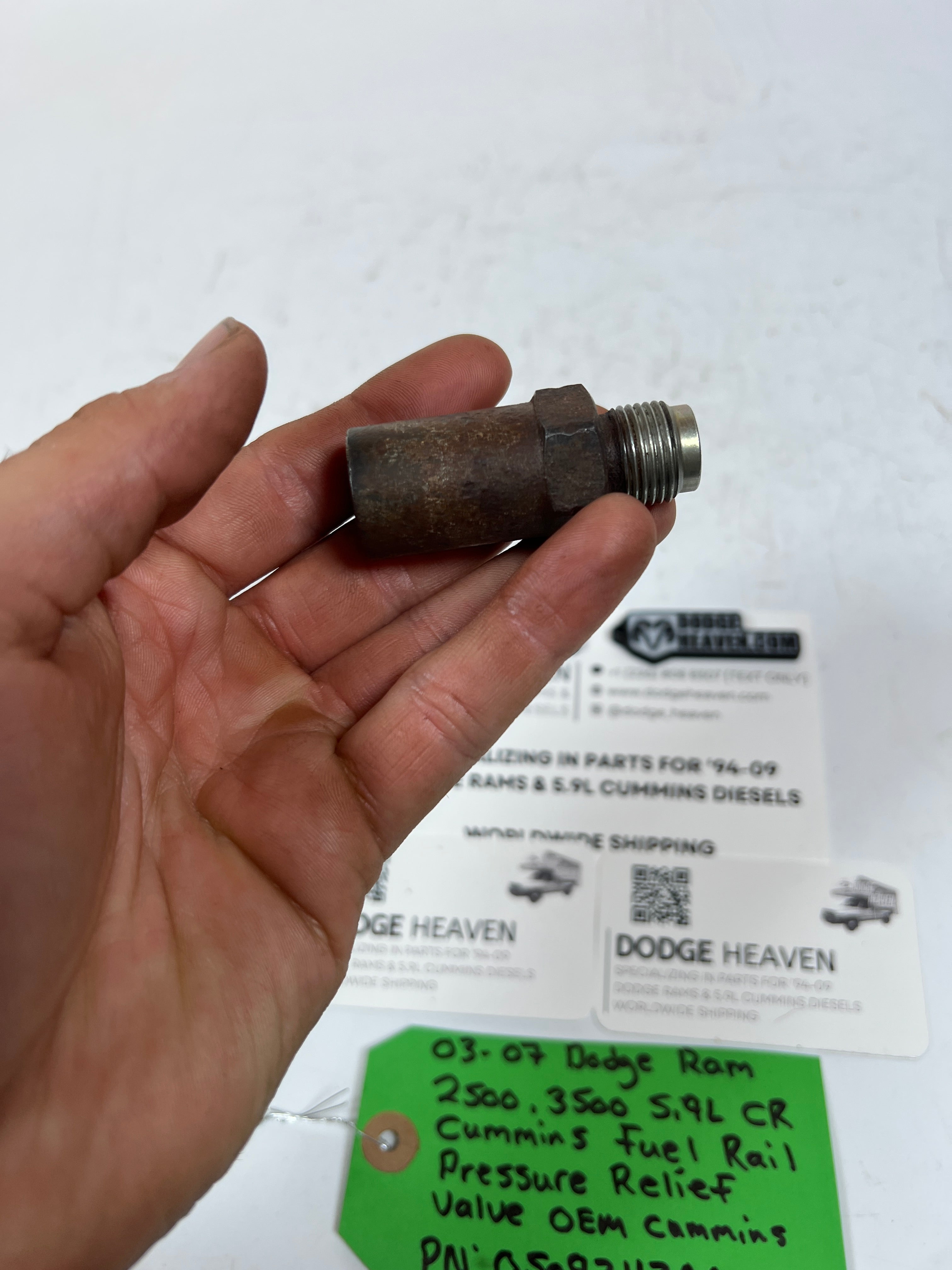 2003-2007 Dodge Ram 5.9L Cummins Fuel Rail Pressure Relief Valve
