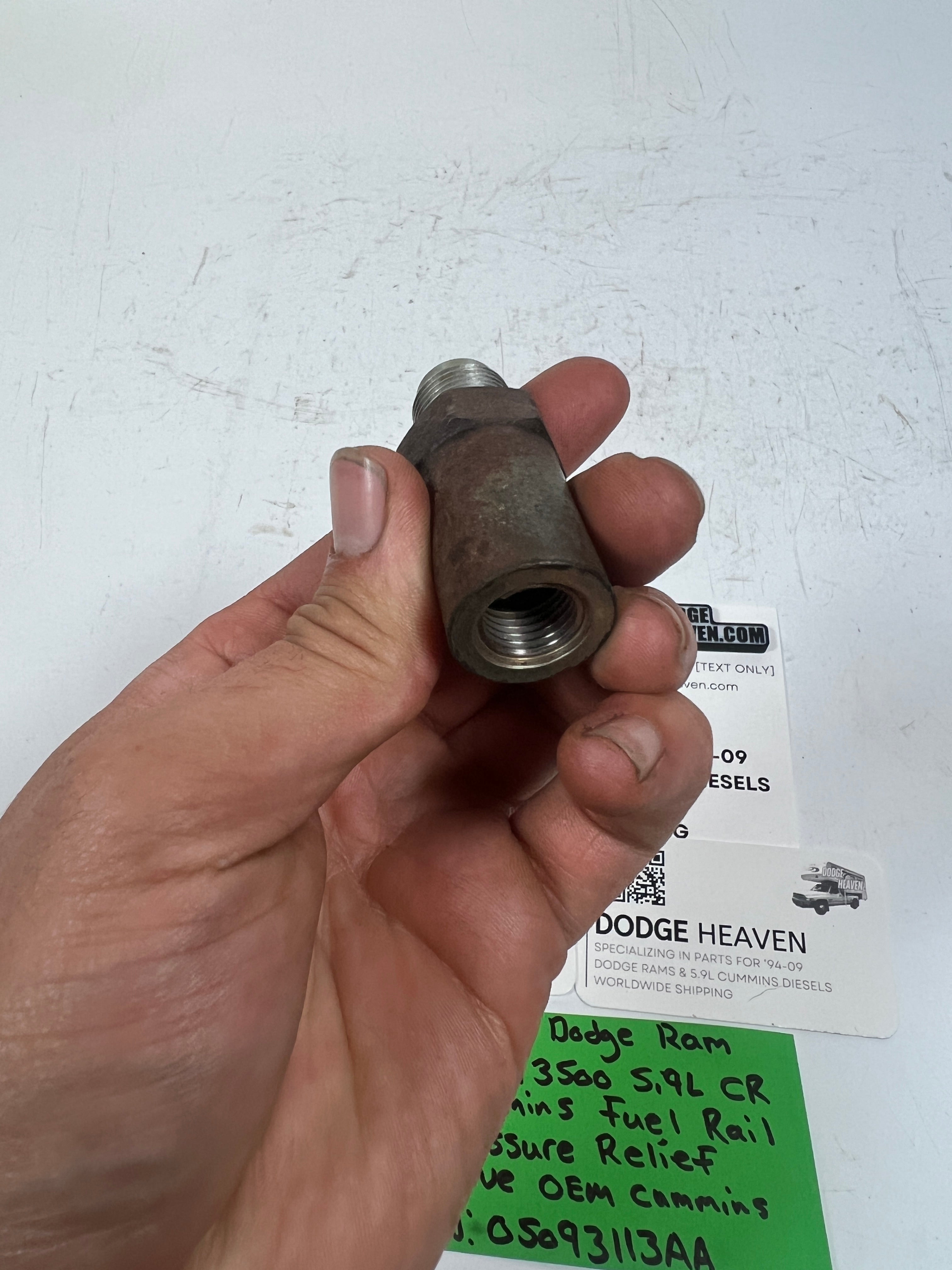 2003-2007 Dodge Ram 5.9L Cummins Fuel Rail Pressure Relief Valve