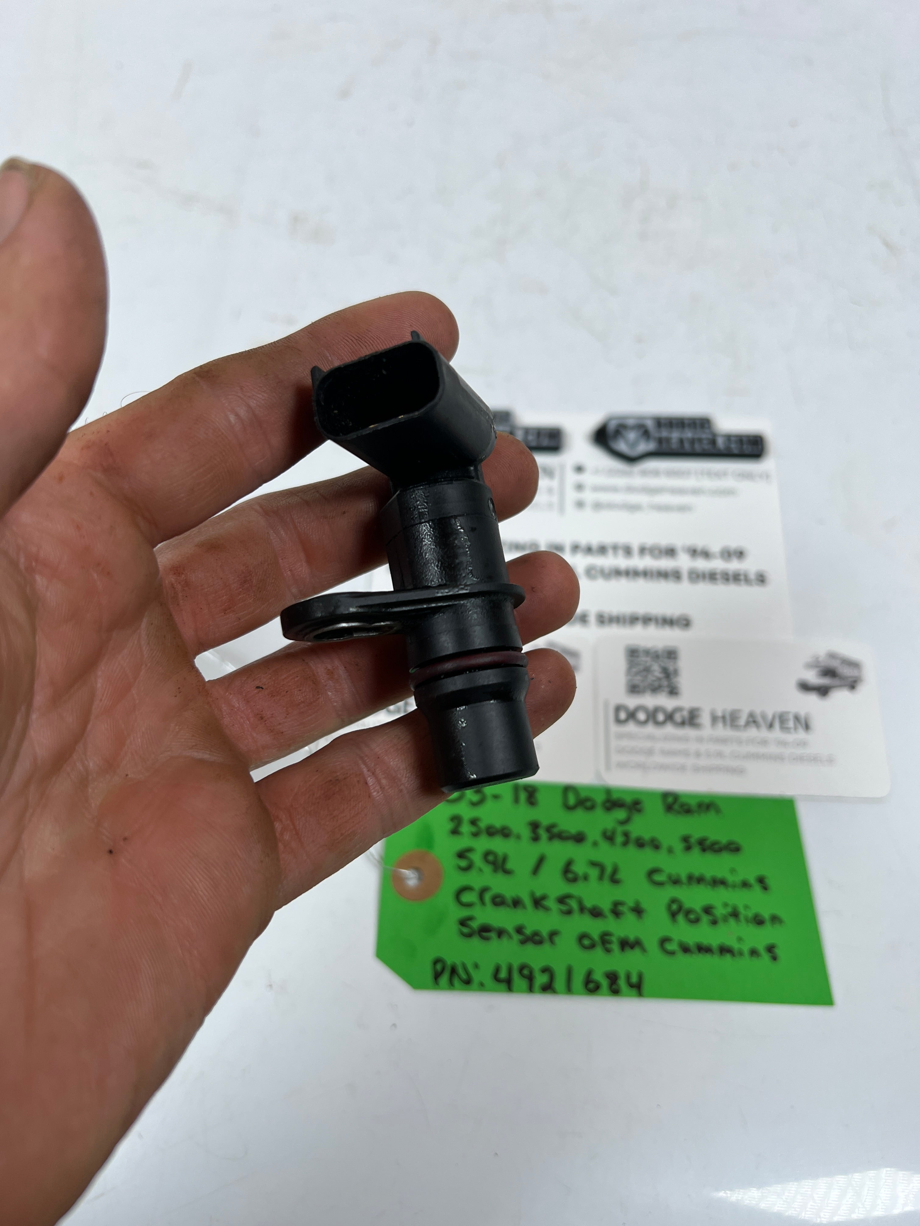 2003-2018 Dodge Ram 5.9L / 6.7L Cummins Crankshaft Postion Sensor