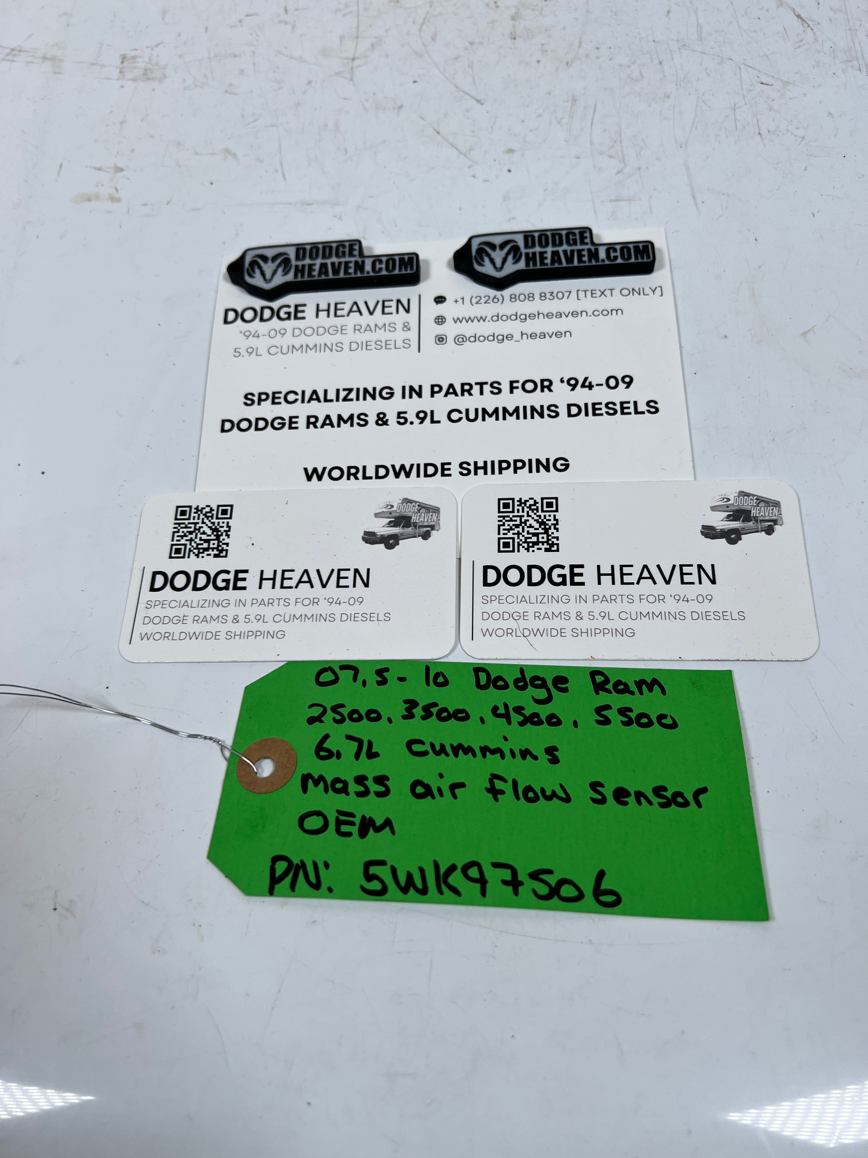 2007.5-2010 Dodge Ram 6.7L Cummins Mass Air Flow Sensor