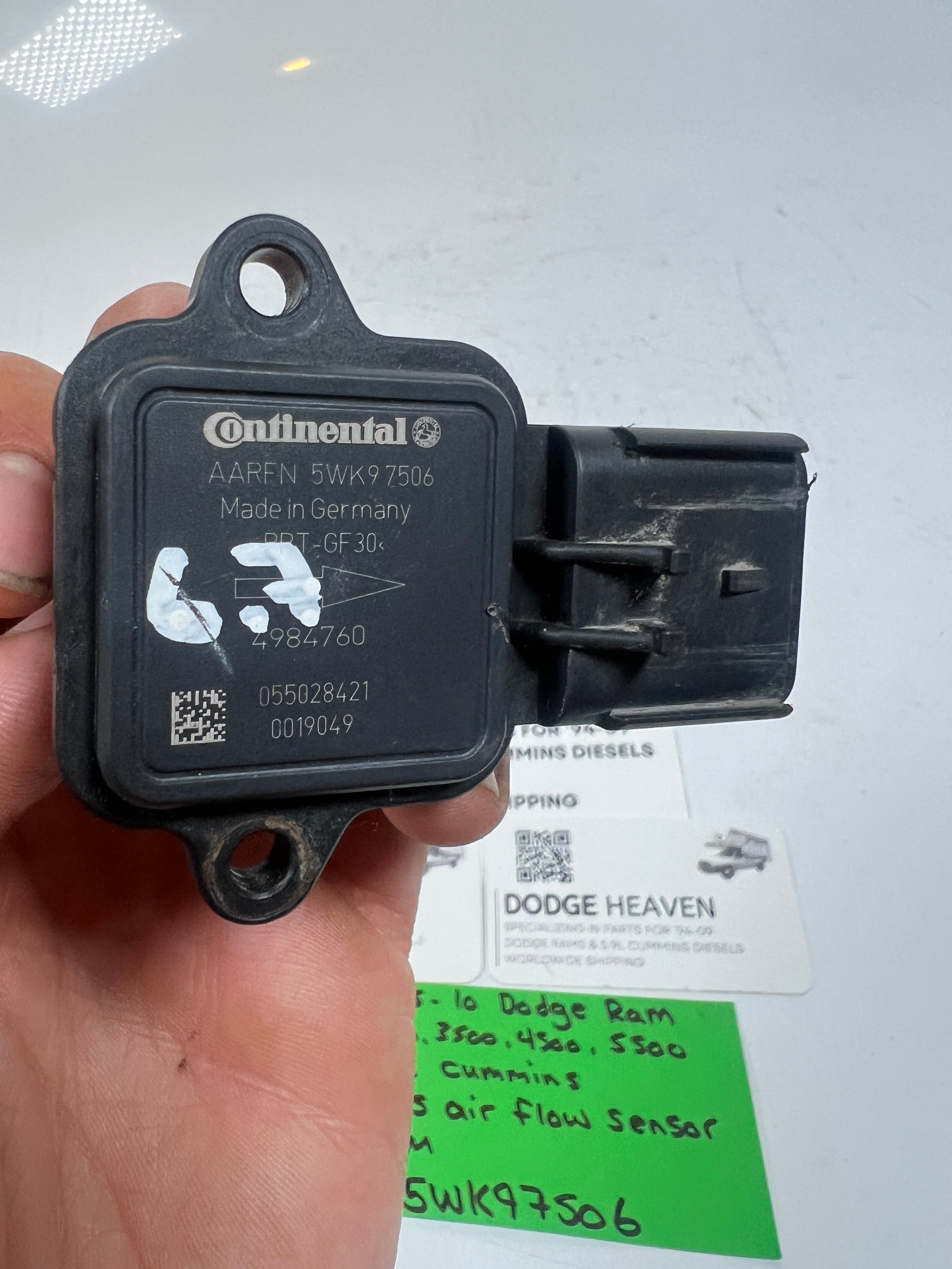 2007.5-2010 Dodge Ram 6.7L Cummins Mass Air Flow Sensor