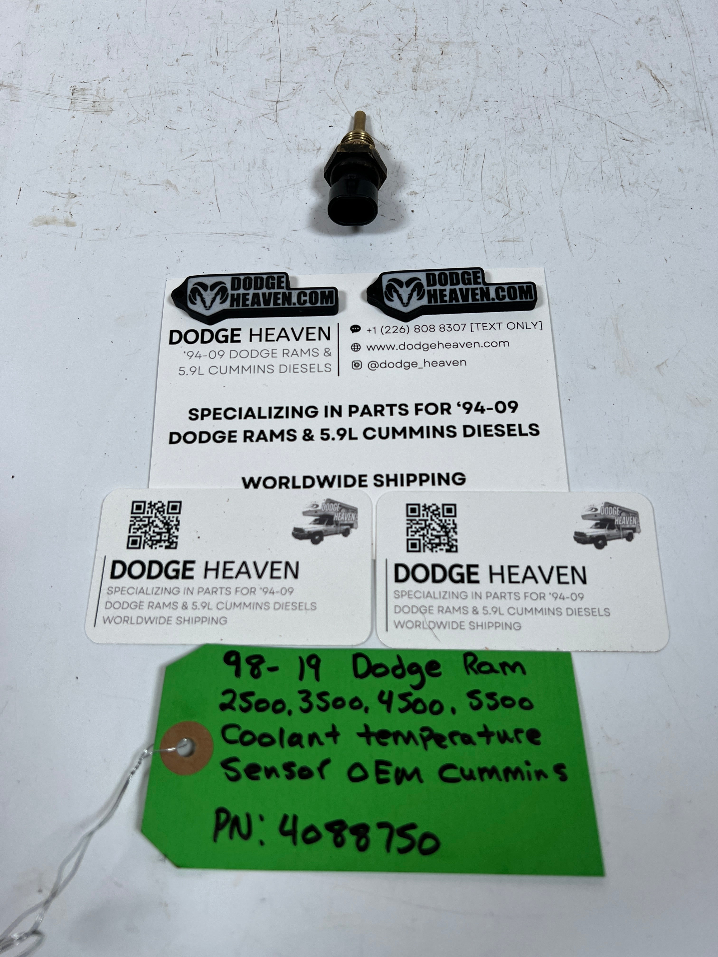 1998-2019 Dodge Ram 5.9L 6.7L Cummins Coolant Temperature Sensor