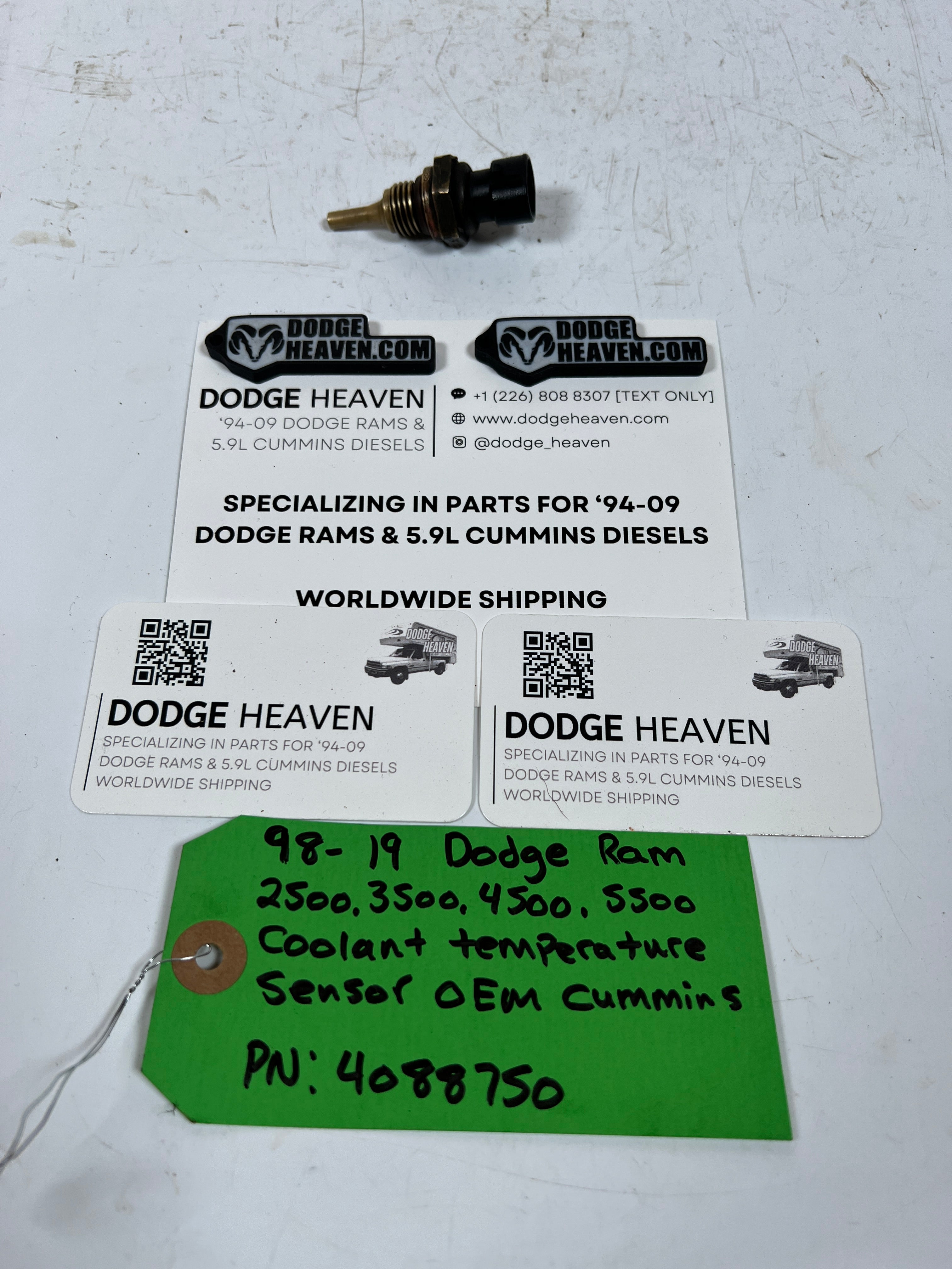 1998-2019 Dodge Ram 5.9L 6.7L Cummins Coolant Temperature Sensor