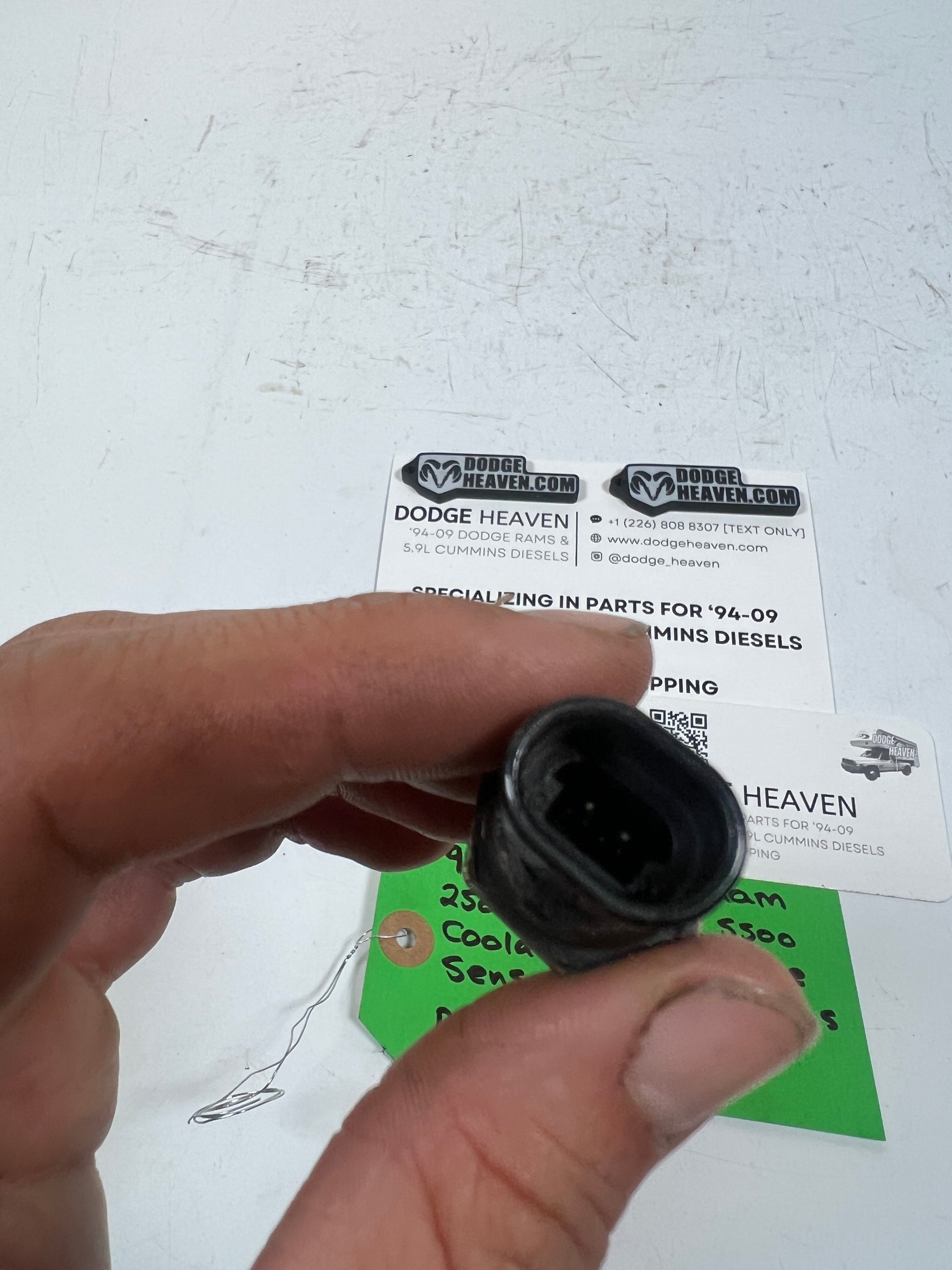 1998-2019 Dodge Ram 5.9L 6.7L Cummins Coolant Temperature Sensor
