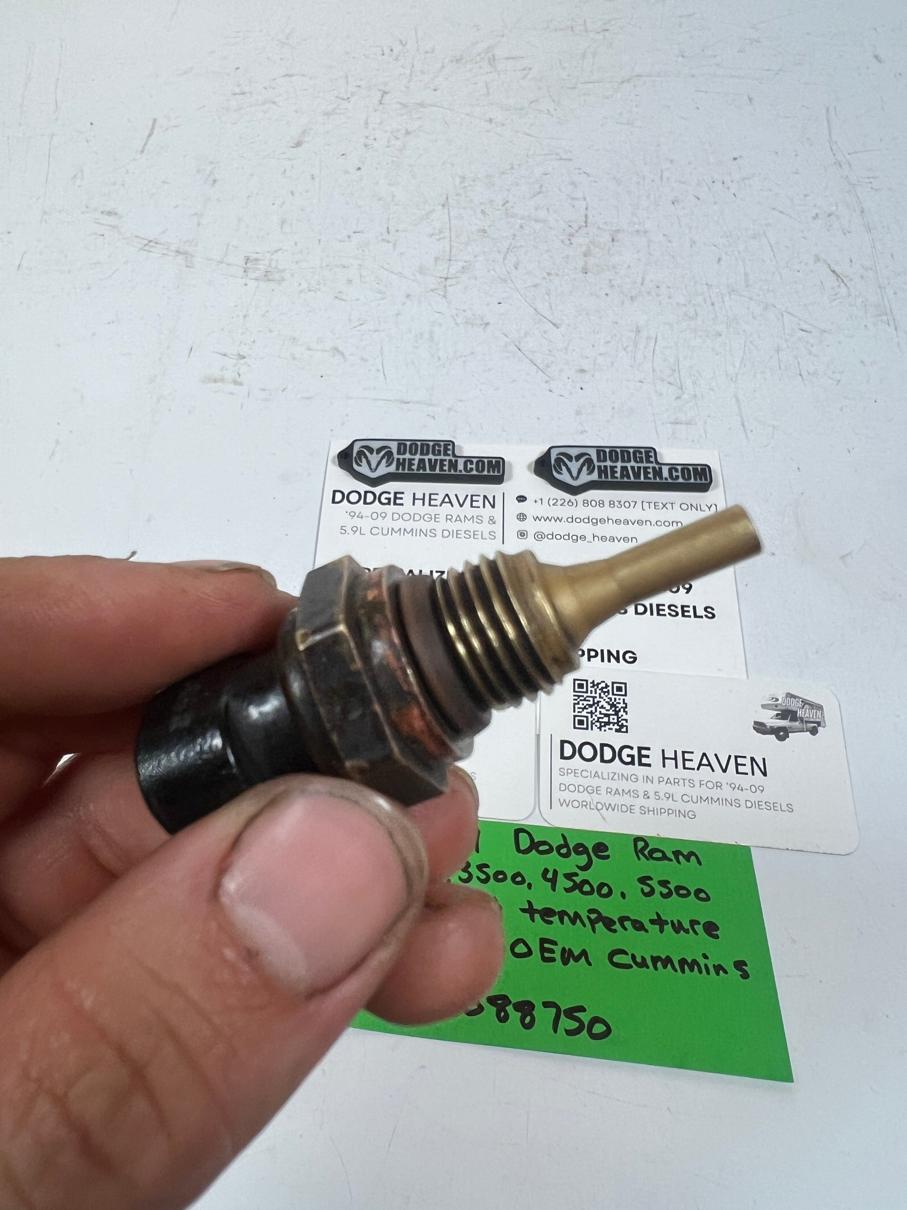 1998-2019 Dodge Ram 5.9L 6.7L Cummins Coolant Temperature Sensor