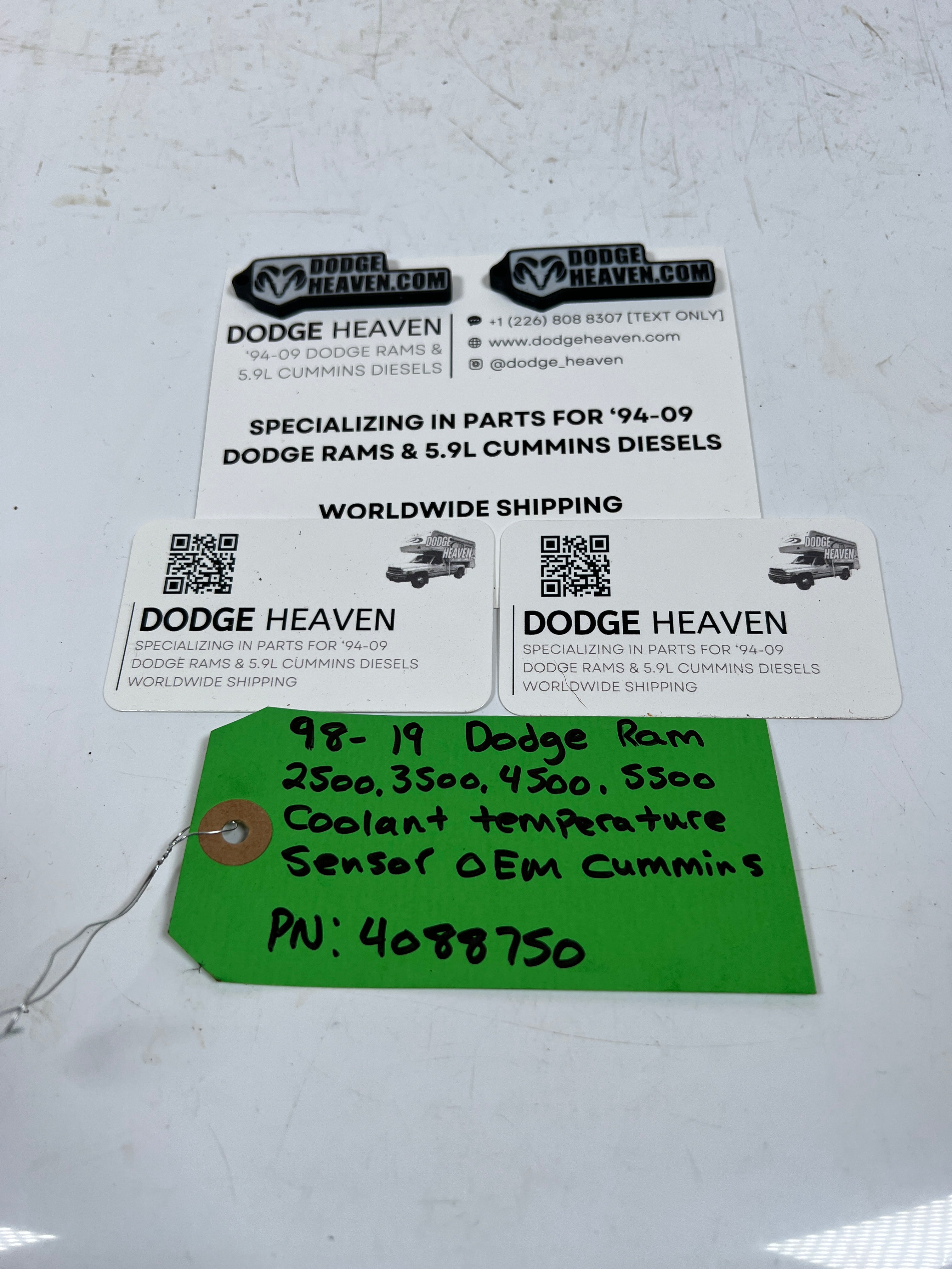 1998-2019 Dodge Ram 5.9L 6.7L Cummins Coolant Temperature Sensor