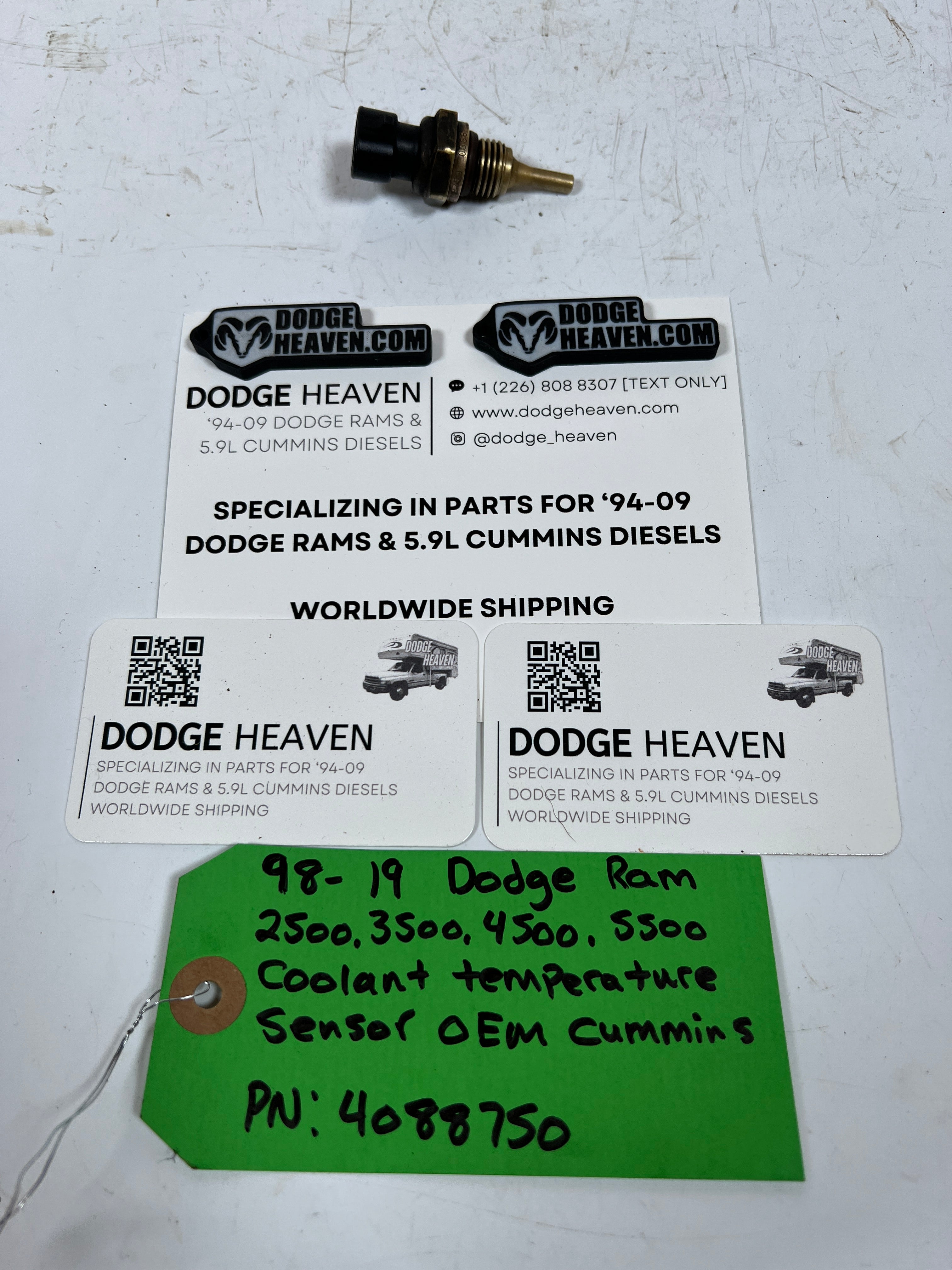1998-2019 Dodge Ram 5.9L 6.7L Cummins Coolant Temperature Sensor