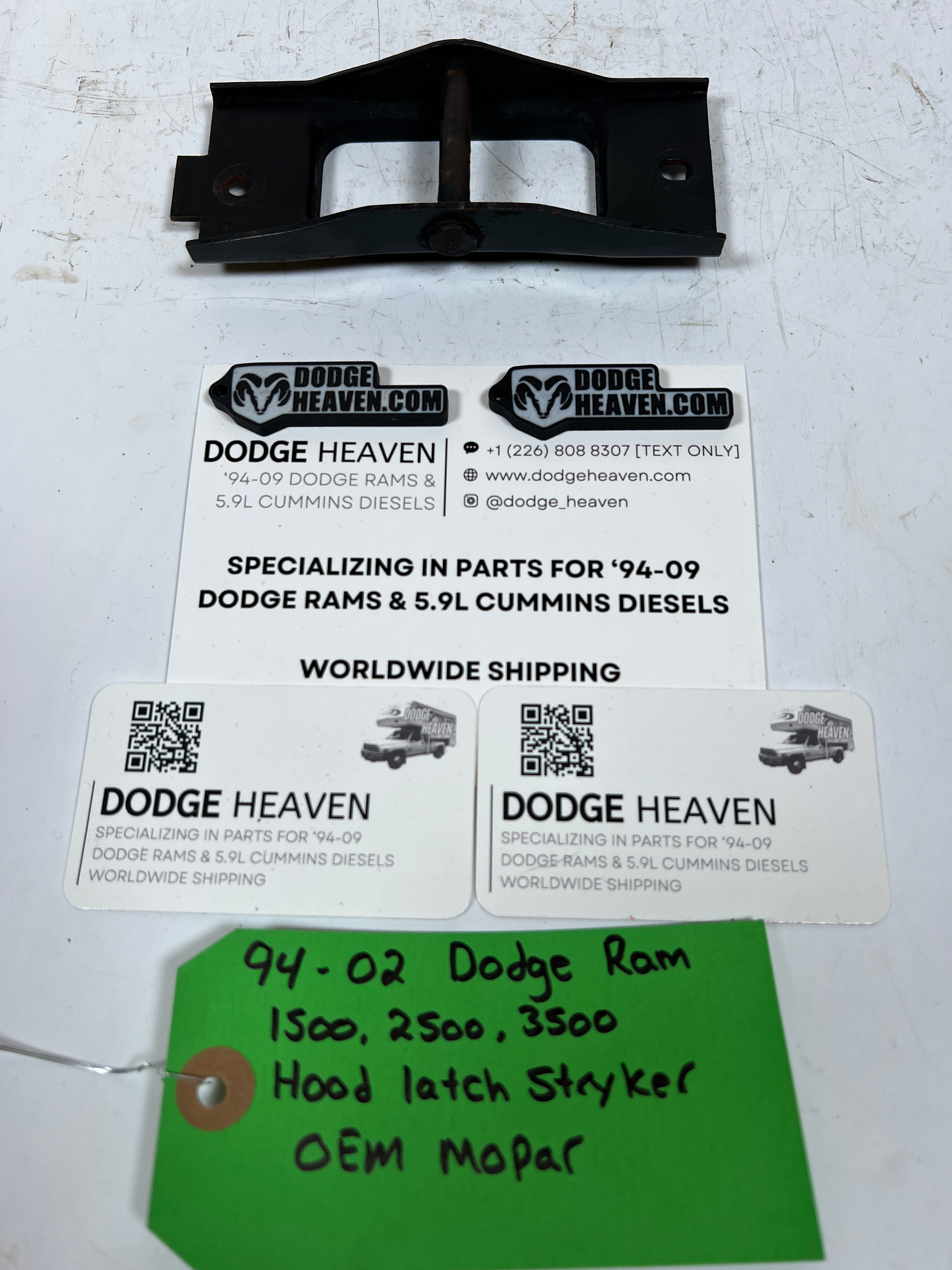 1994-2002 Dodge Ram 1500 2500 3500 Hood Latch Striker