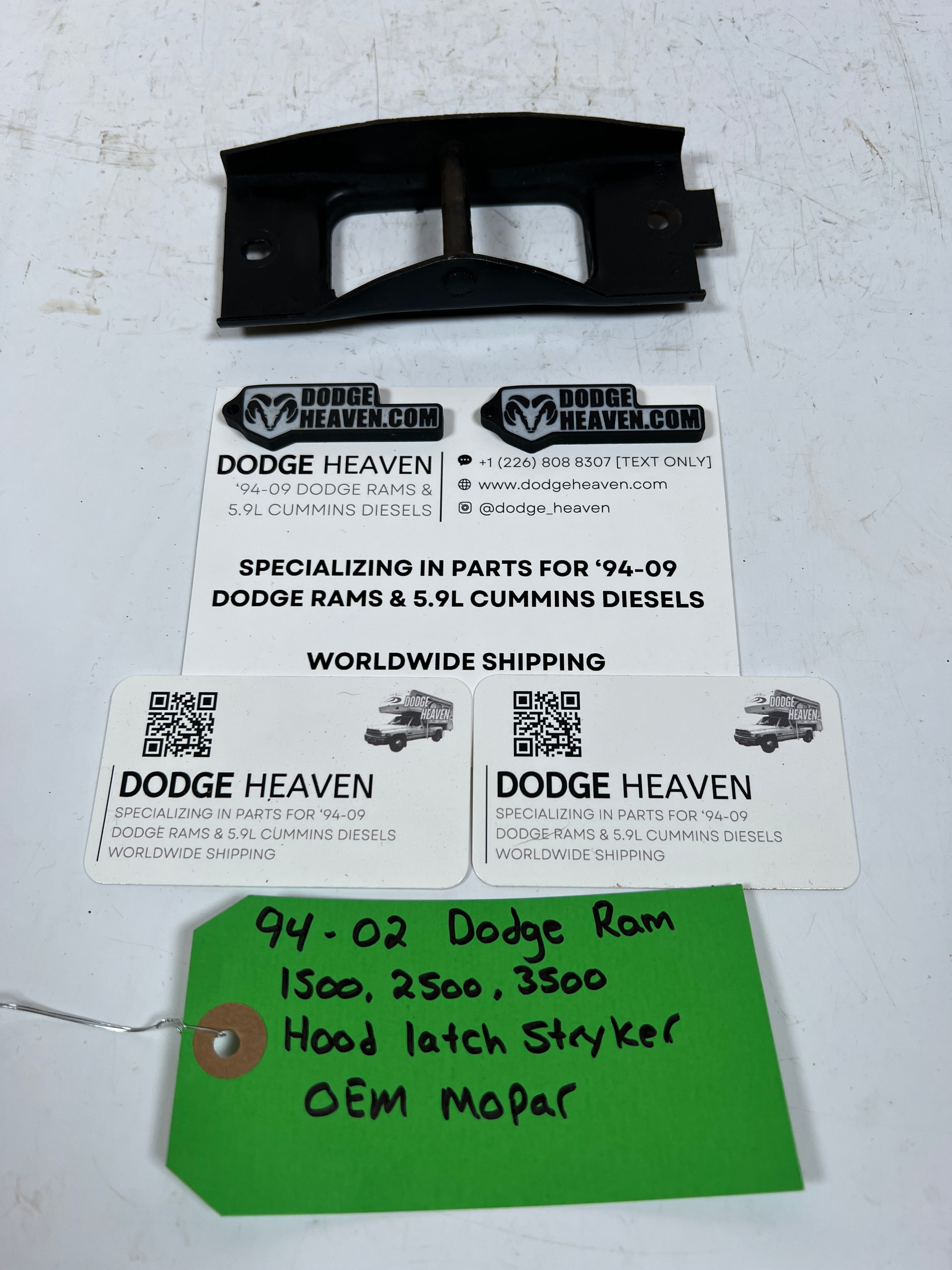 1994-2002 Dodge Ram 1500 2500 3500 Hood Latch Striker