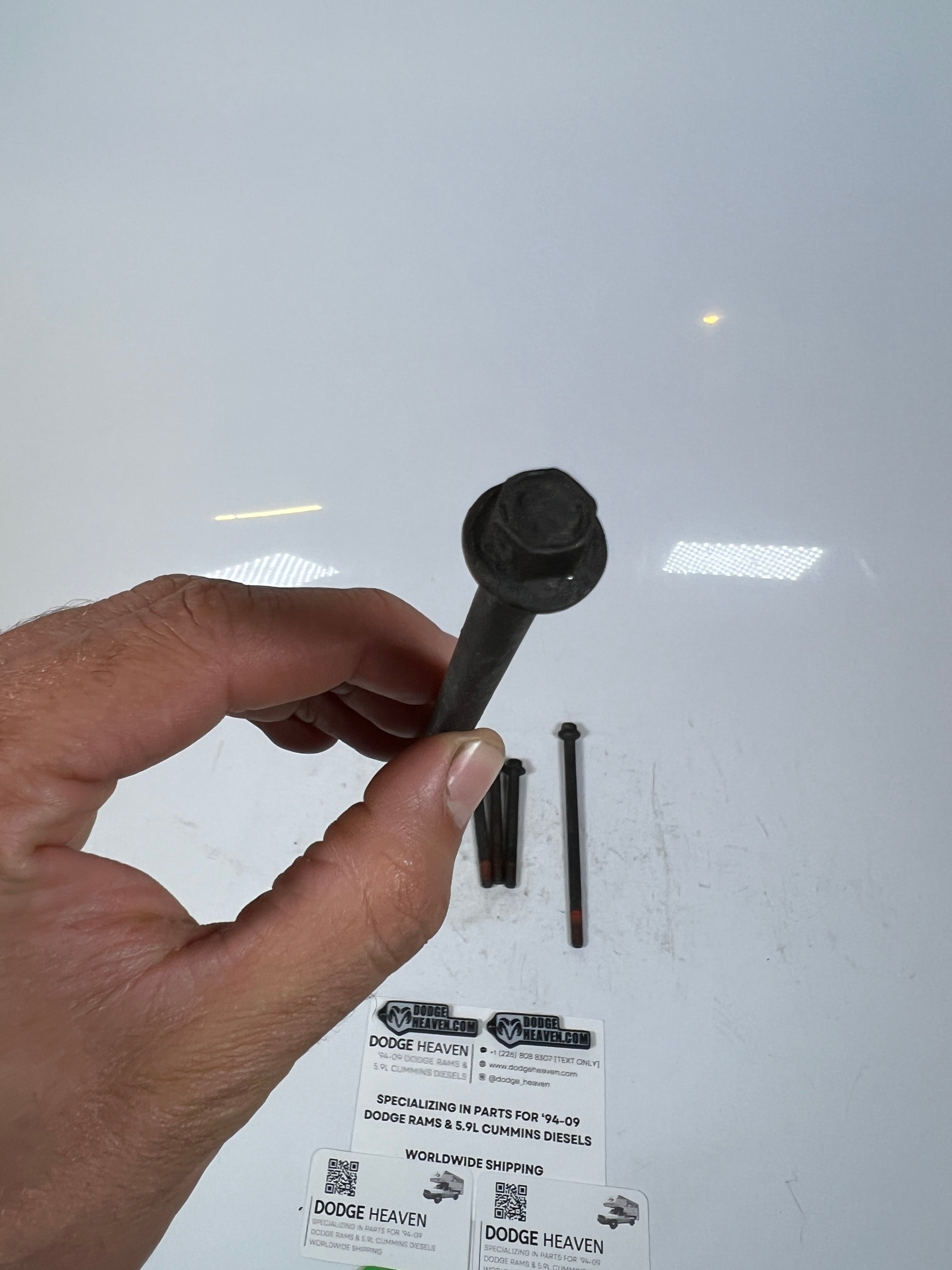 1994-1998 Dodge Ram 12 Valve 5.9L Cummins Intake Plenum Bolts QTY 5