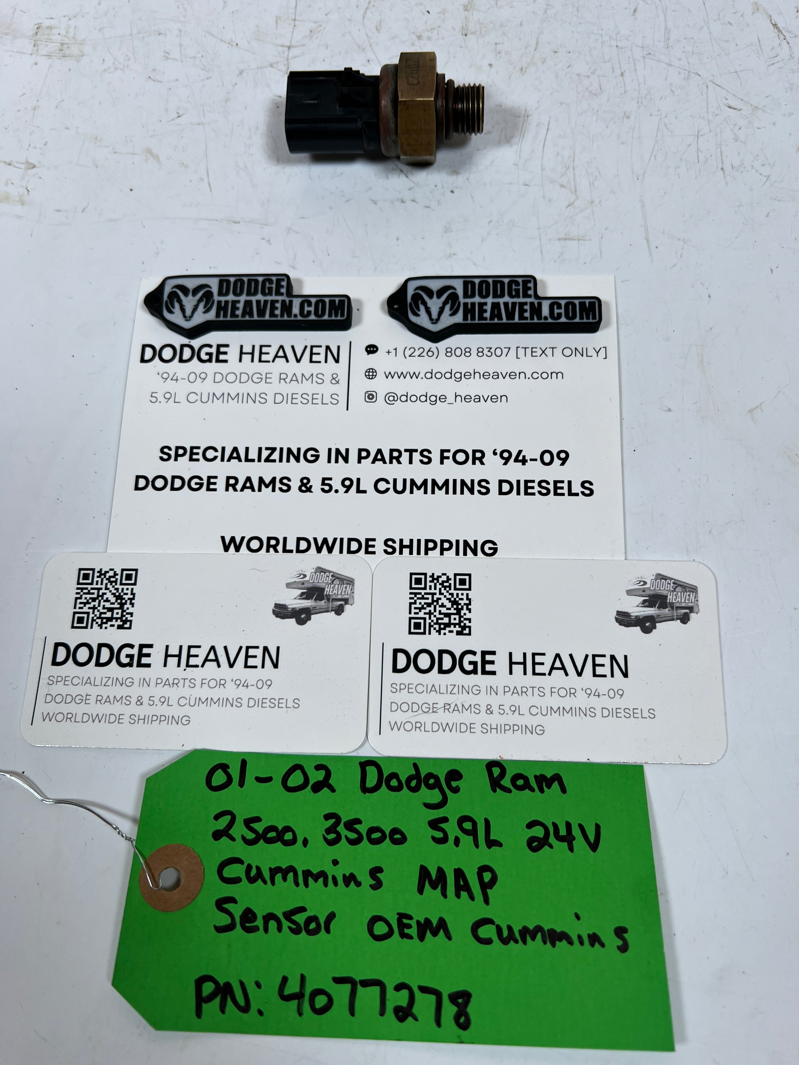 2001-2002 Dodge Ram 2500 3500 5.9L 24 Valve MAP Sensor