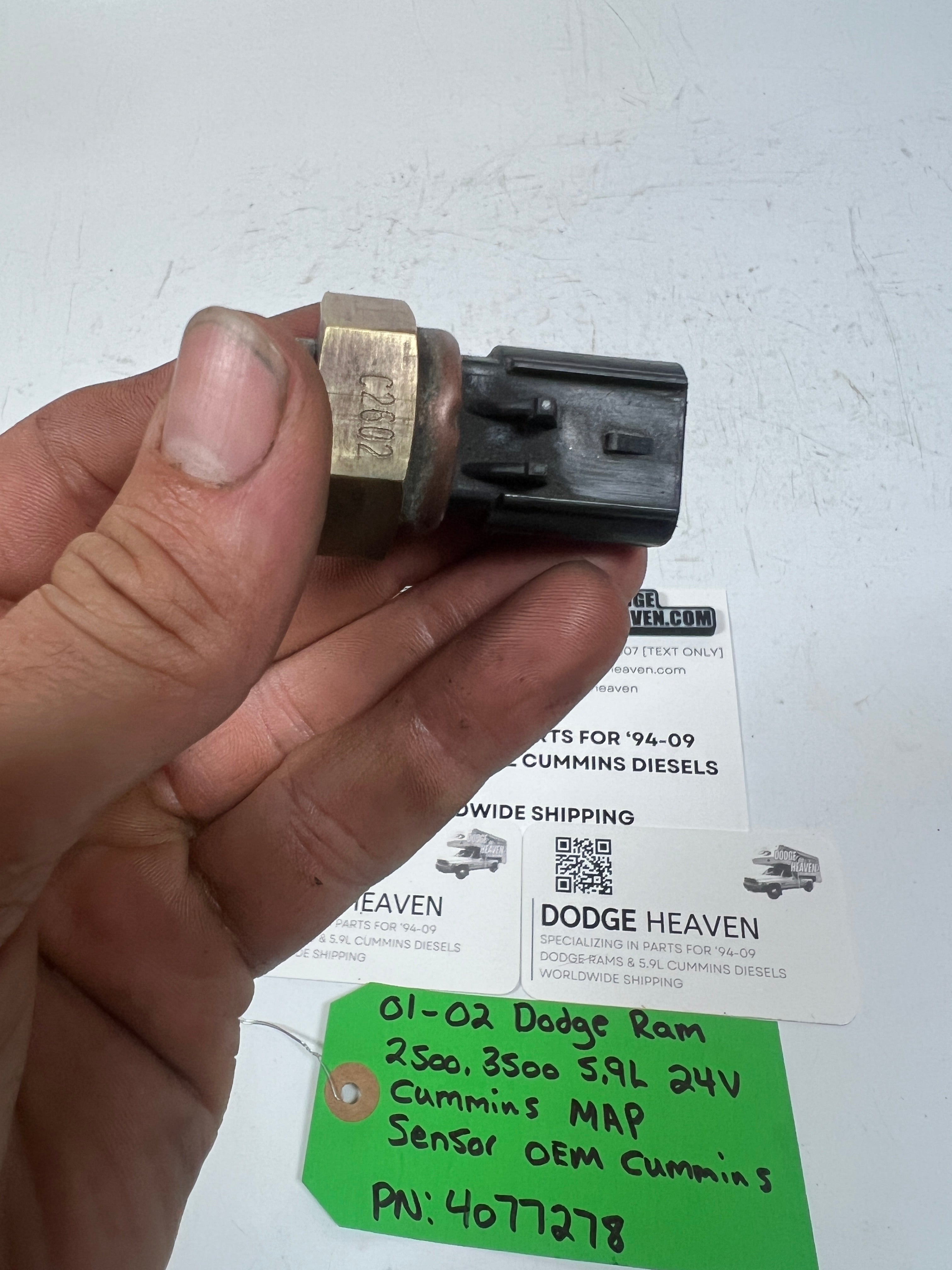 2001-2002 Dodge Ram 2500 3500 5.9L 24 Valve MAP Sensor