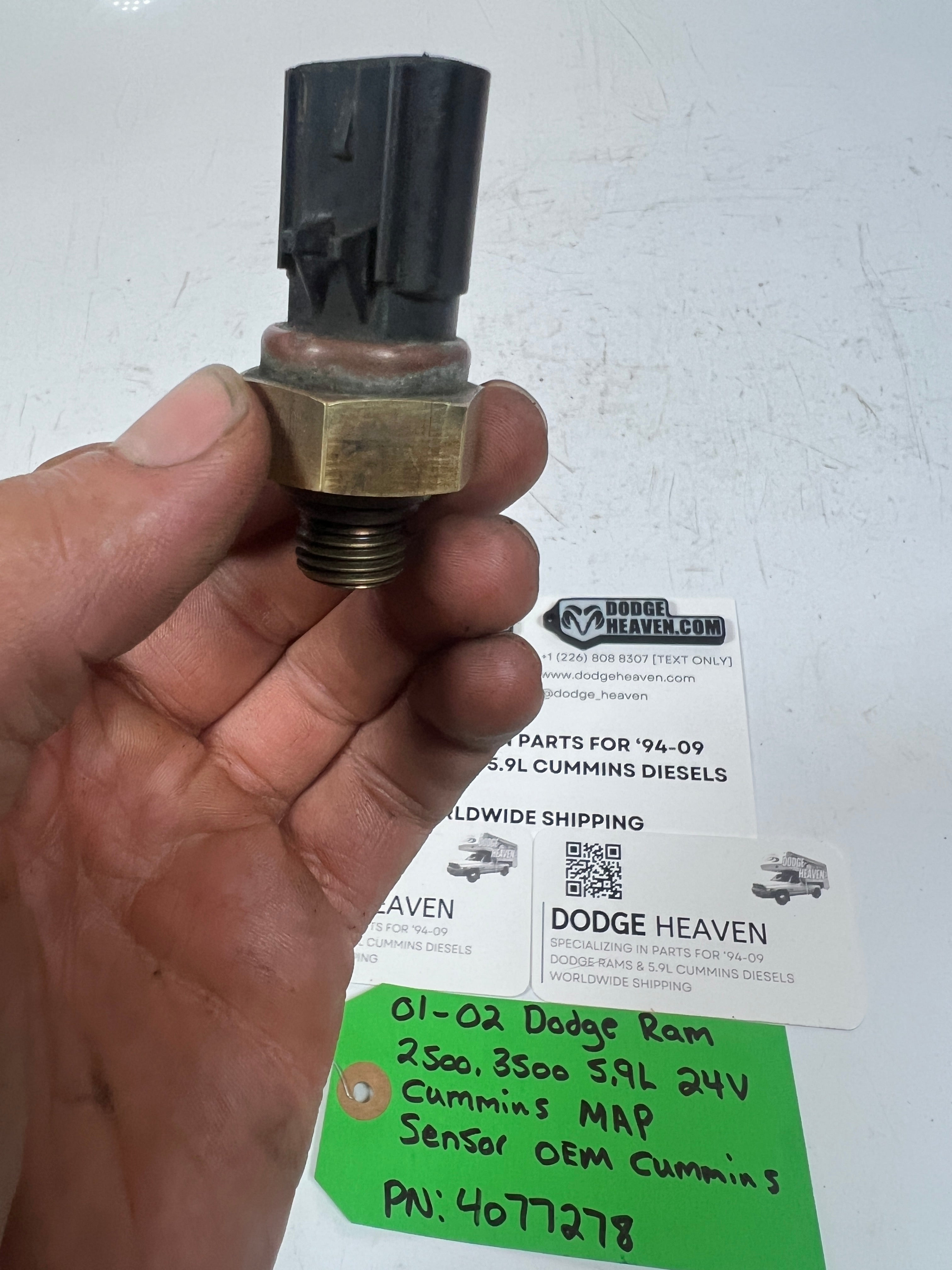 2001-2002 Dodge Ram 2500 3500 5.9L 24 Valve MAP Sensor